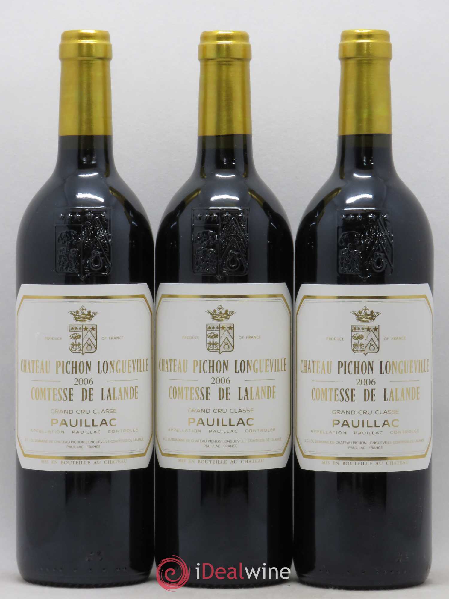 Château Pichon Longueville Comtesse de Lalande 2ème Grand Cru Classé 2006 - Lot de 6 bouteilles - 1