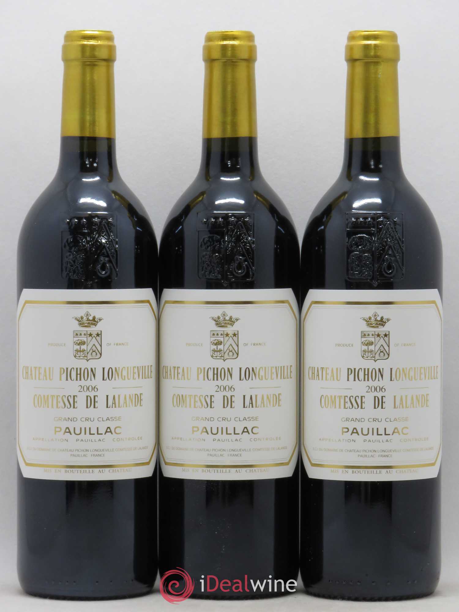 Château Pichon Longueville Comtesse de Lalande 2ème Grand Cru Classé 2006 - Lot de 6 bouteilles - 2