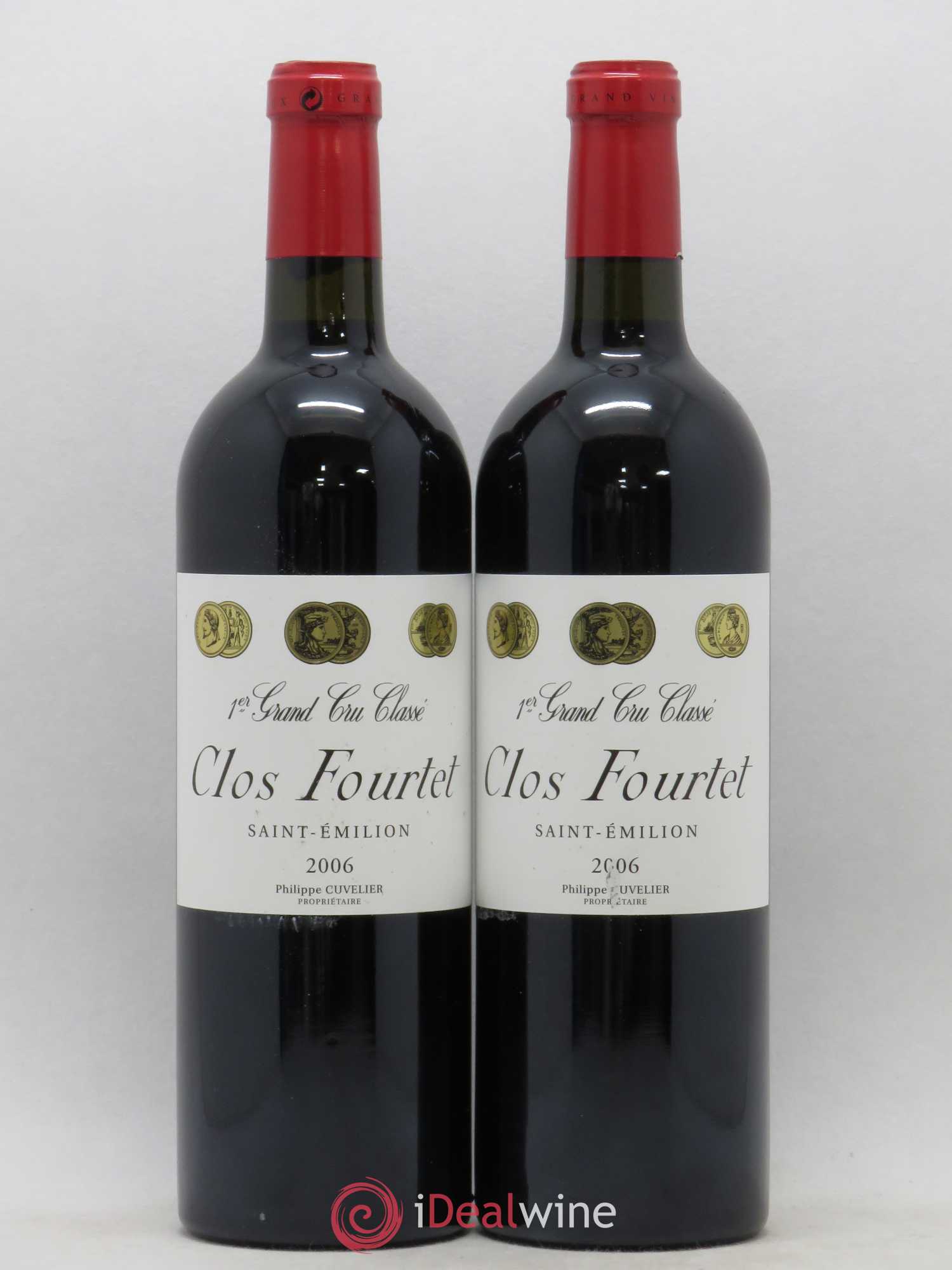 Clos Fourtet 1er Grand Cru Classé B 2006 - Lot de 2 bouteilles - 0