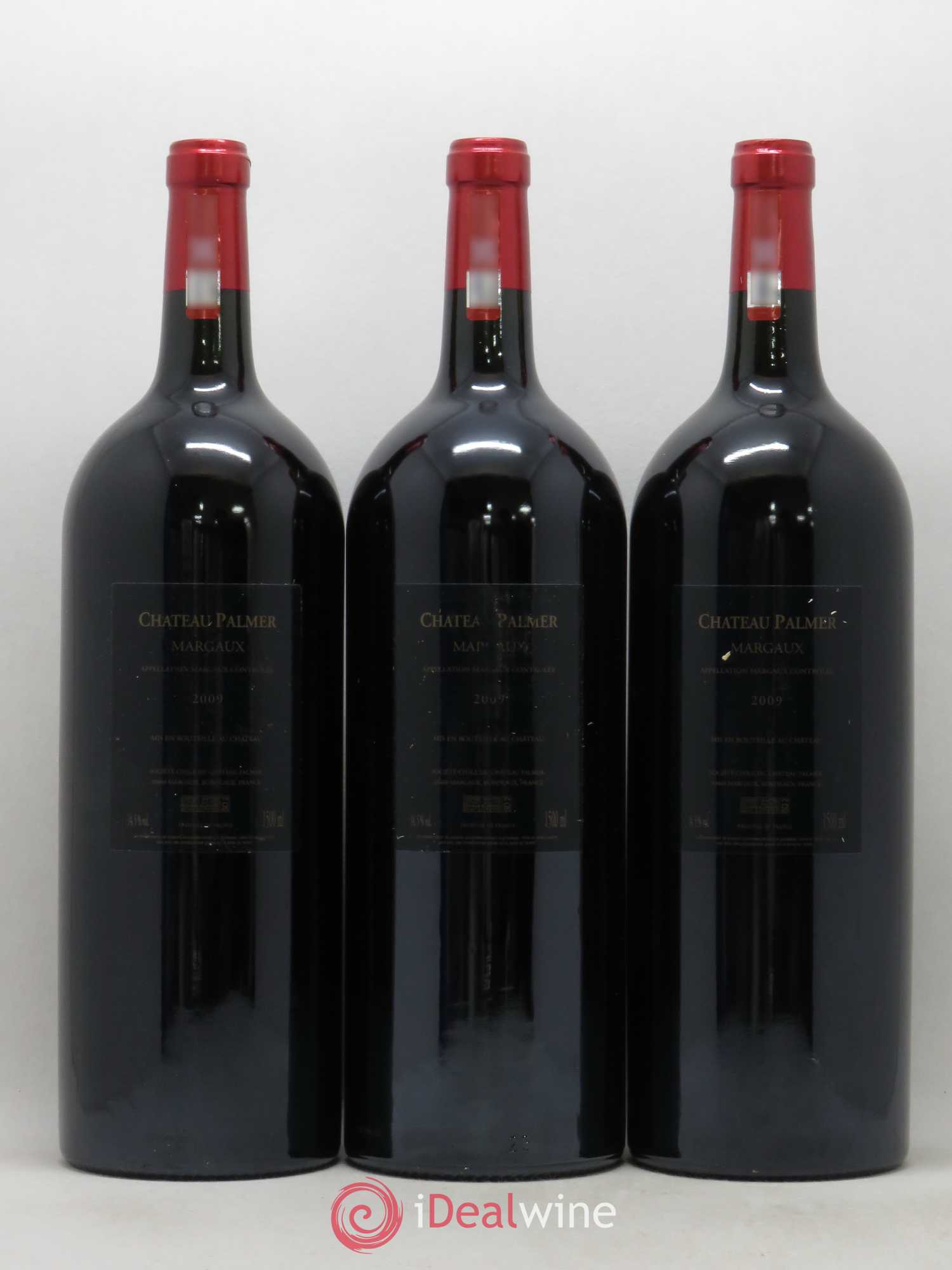 Château Palmer 3ème Grand Cru Classé 2009 - Lot de 3 magnums - 1