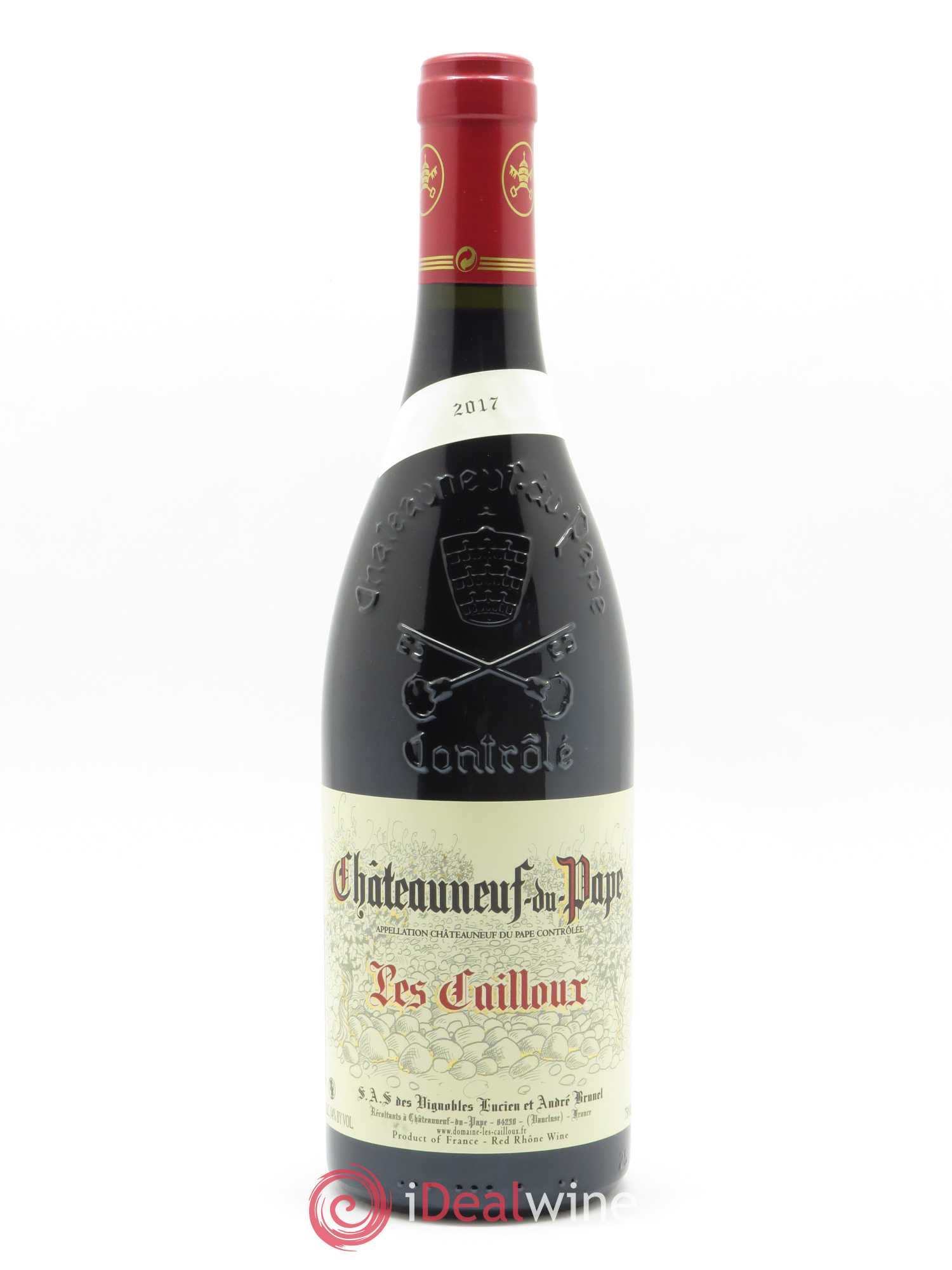 Châteauneuf-du-Pape Les Cailloux André Brunel 2017 - Lot de 1 bouteille - 0