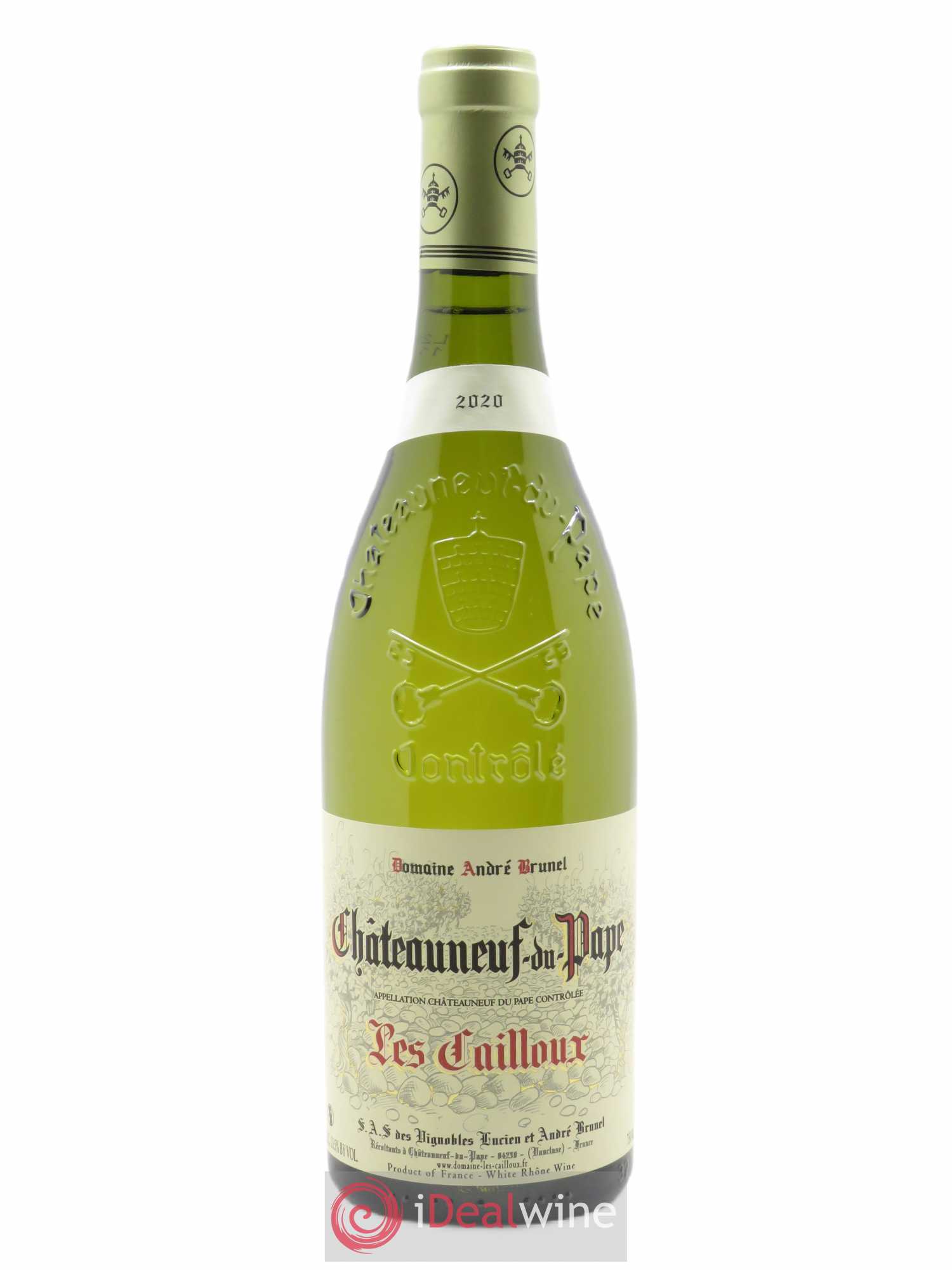 Châteauneuf-du-Pape Les Cailloux André Brunel 2020 - Lot of 1 bottle - 0