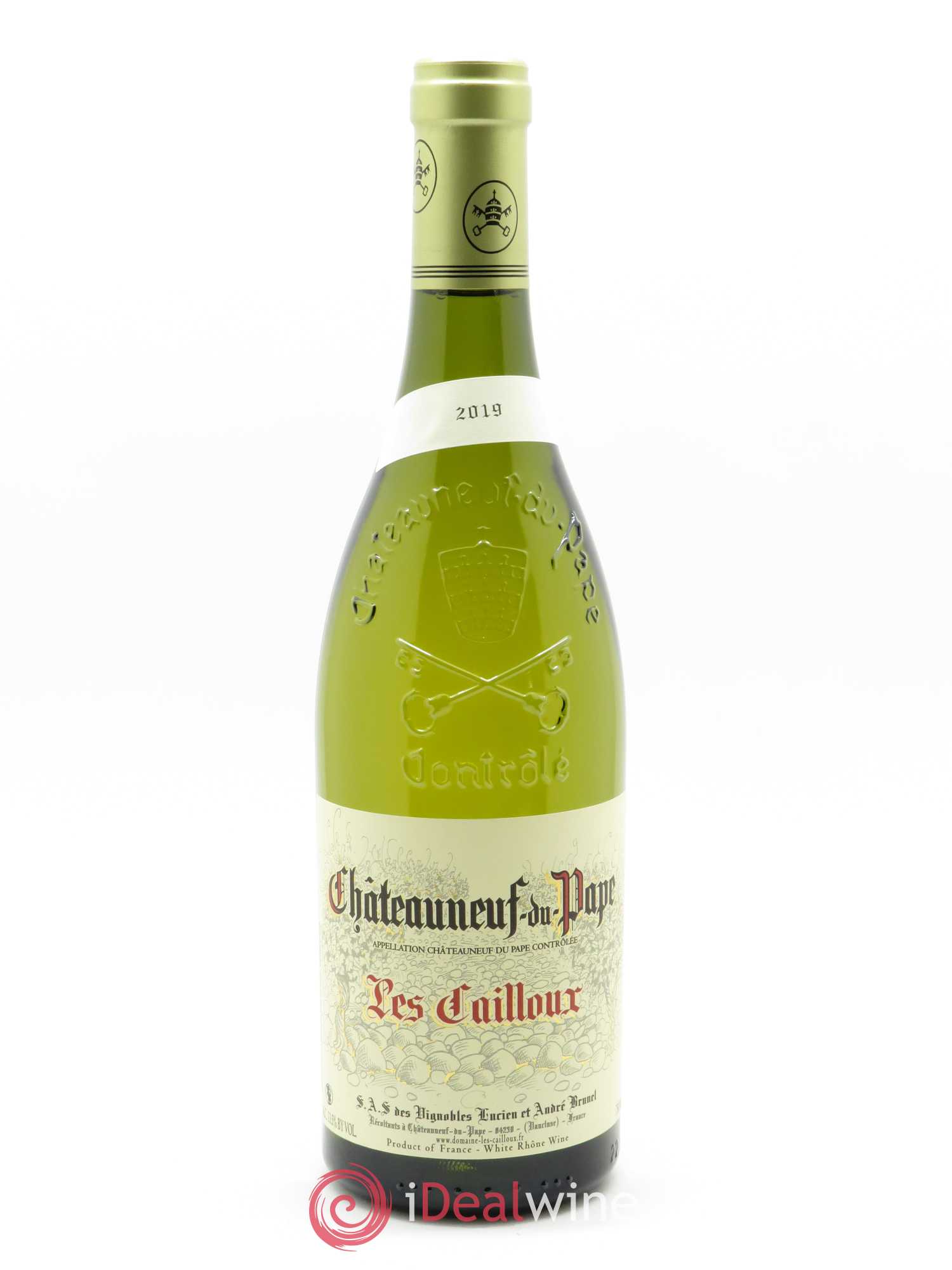 Châteauneuf-du-Pape Les Cailloux André Brunel 2019 - Lot de 1 bouteille - 0