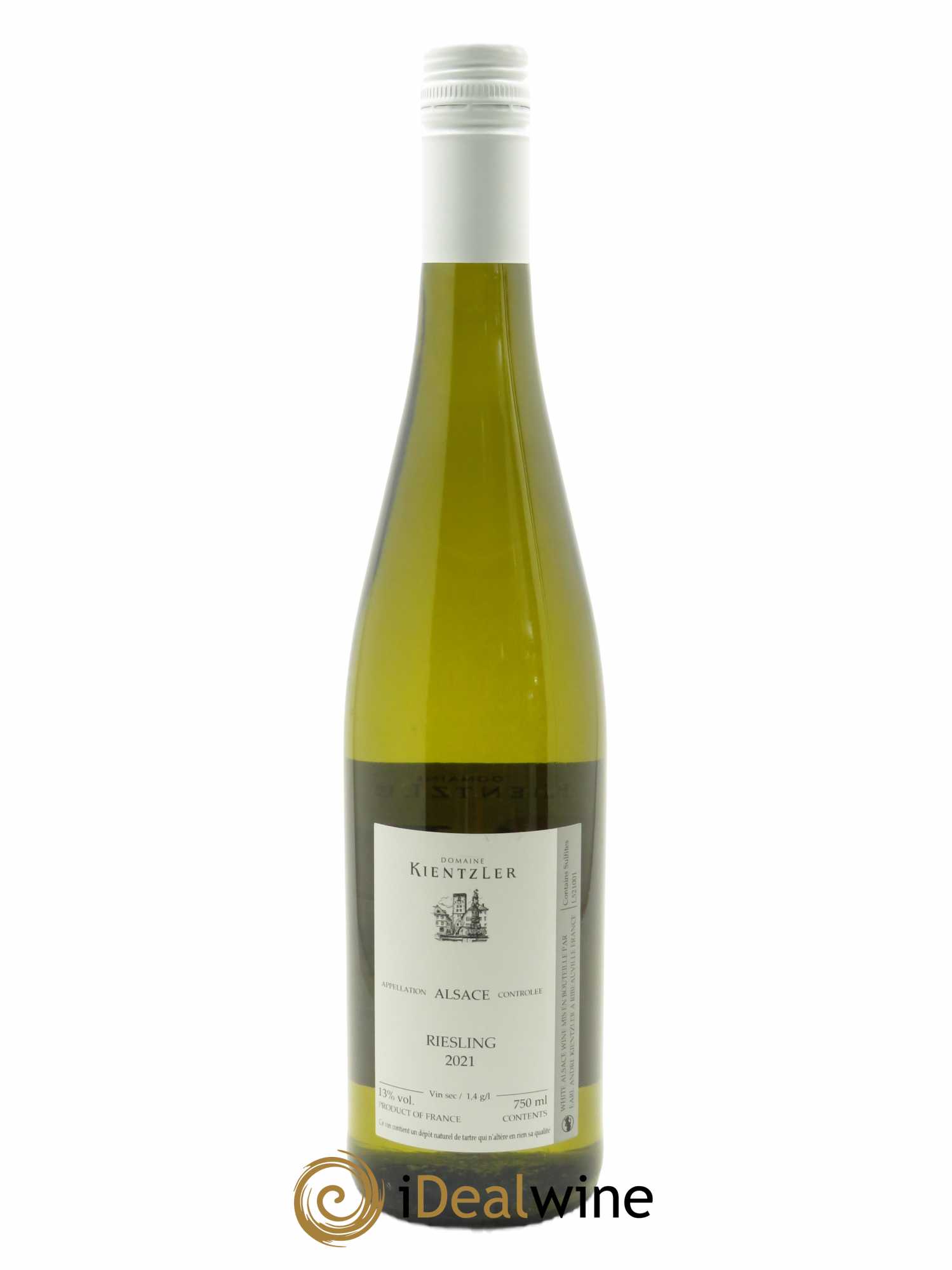 Alsace Riesling Kientzler 2021 - Lot de 1 bouteille - 1