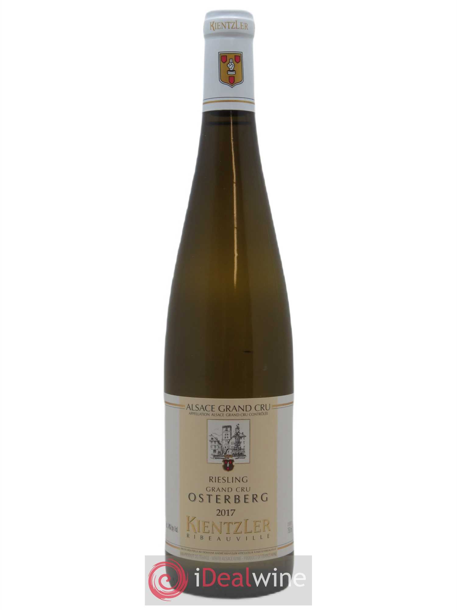 Alsace Riesling Grand Cru Osterberg Kientzler 2017 - Lot de 1 bouteille - 0