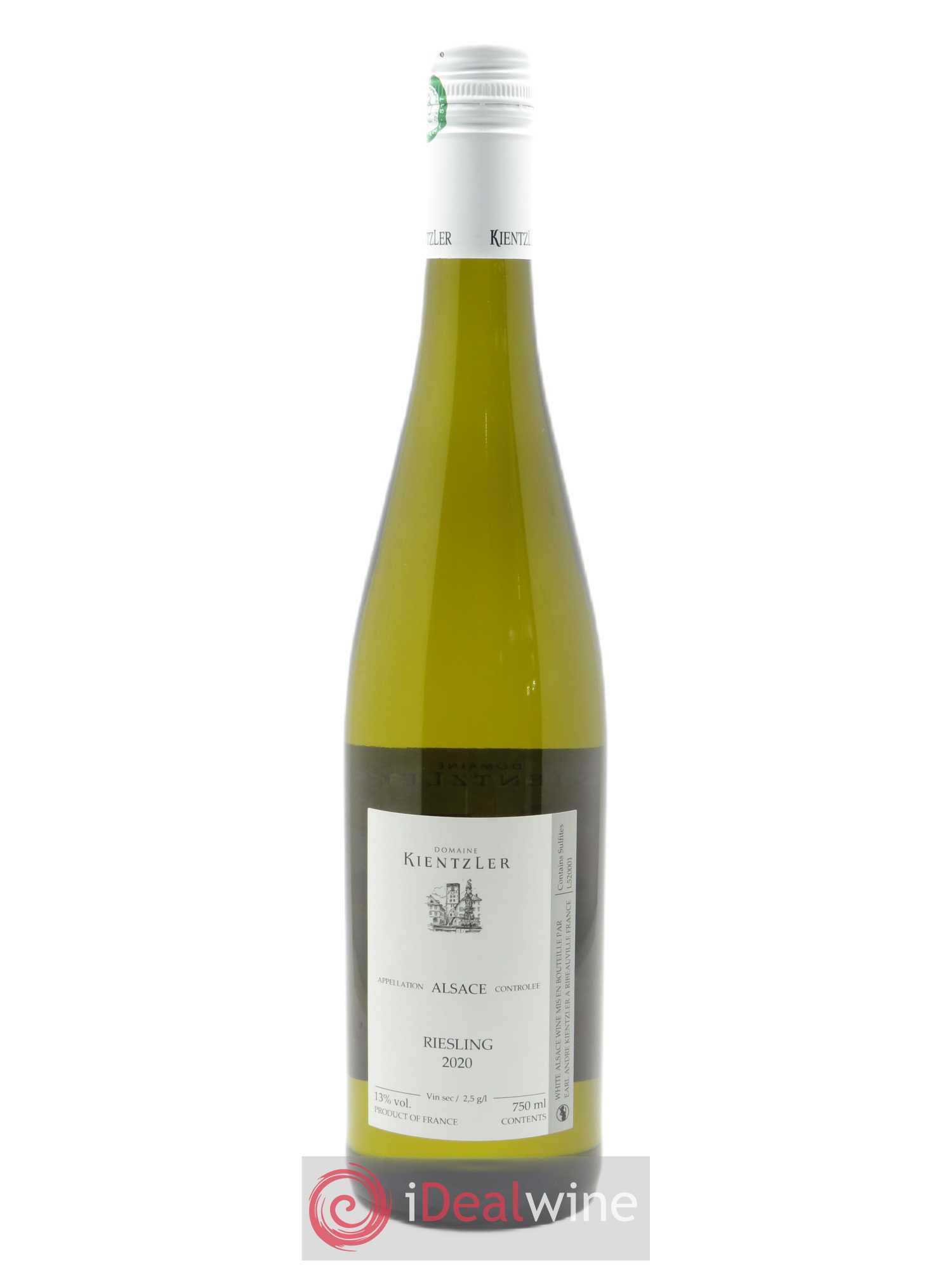 Alsace Riesling Kientzler 2020 - Posten von 1 Flasche - 1