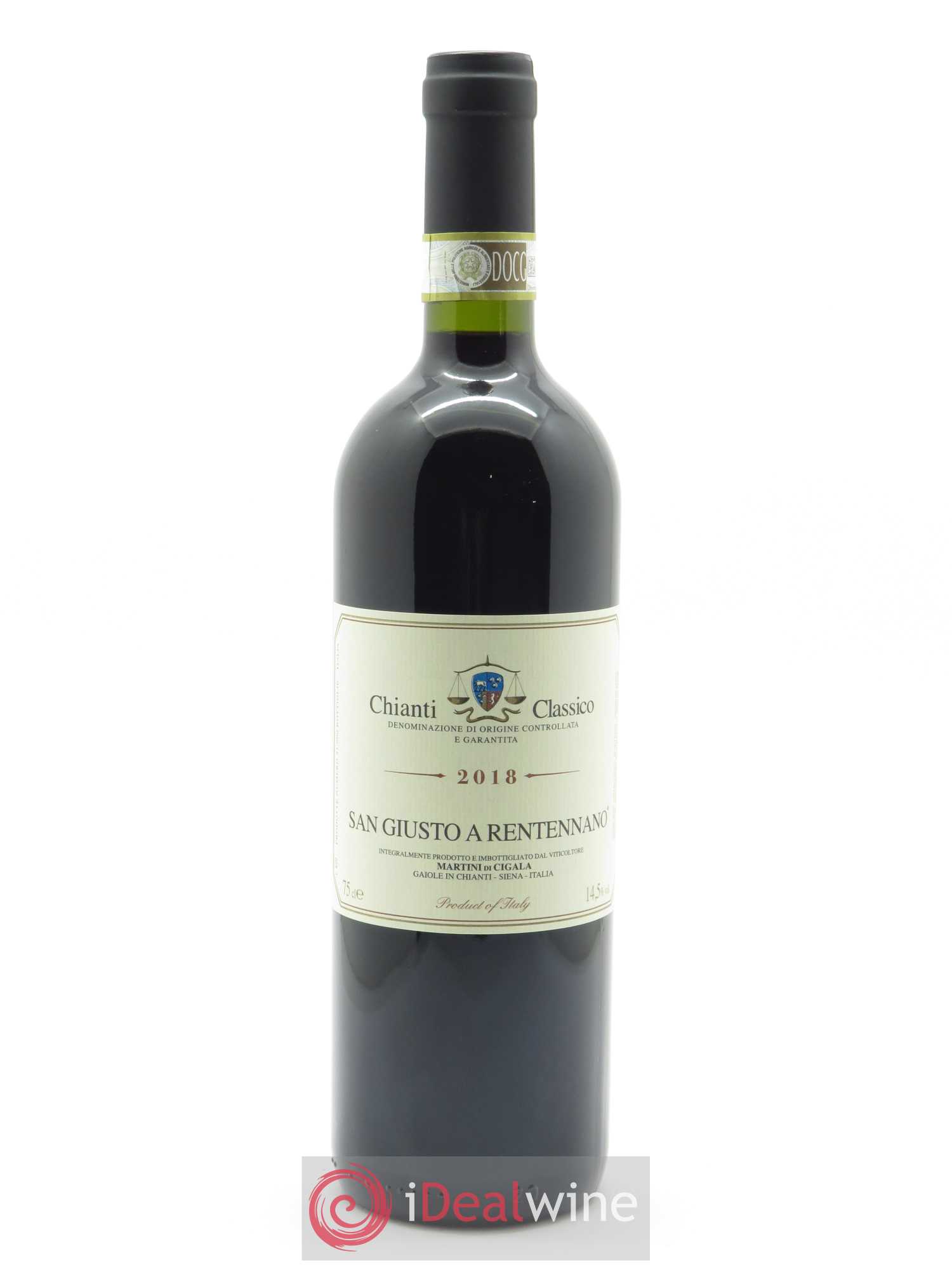 Chianti Classico DOCG San Giusto A Rentennano Famille Martini di Cigala 2018 - Lot de 1 bouteille - 0