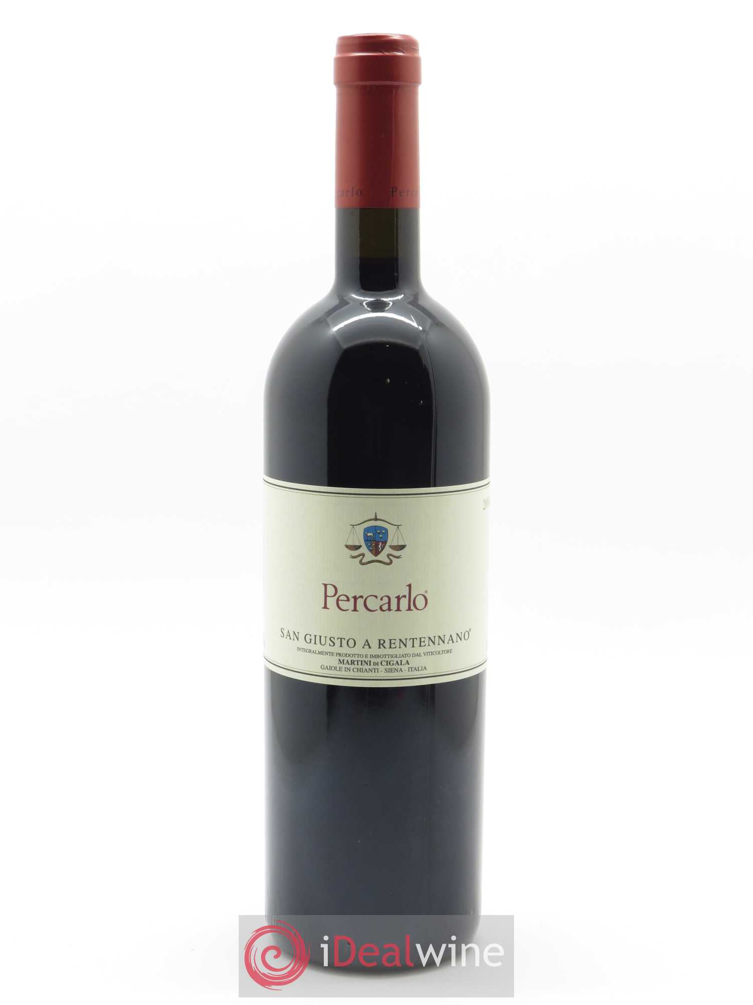 Toscana IGT San Giusto a Rentennano Percarlo Famille Martini di Cigala 2016 - Lot de 1 bouteille - 0