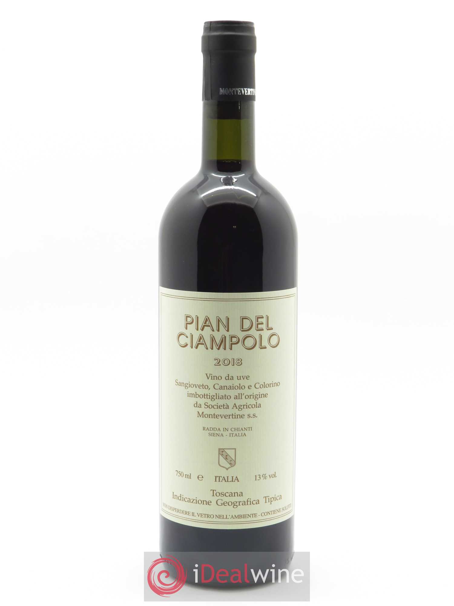 Toscana IGT Pian del Ciampolo Famille Manetti 2018 - Lot de 1 bouteille - 0