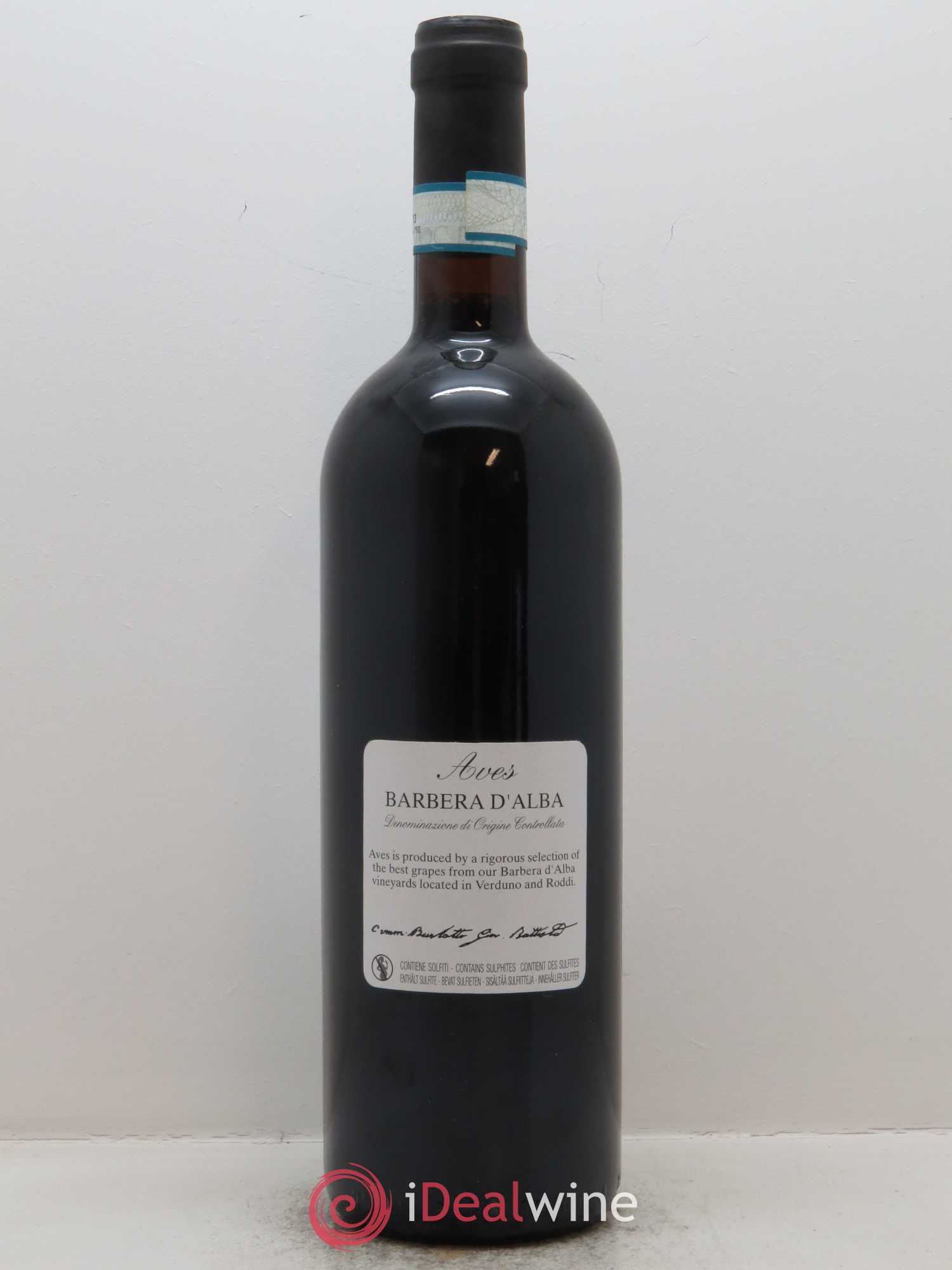Barbera d'Alba DOC Aves Comm. Giovan Battista Burlotto 2017 - Lot de 1 bouteille - 2