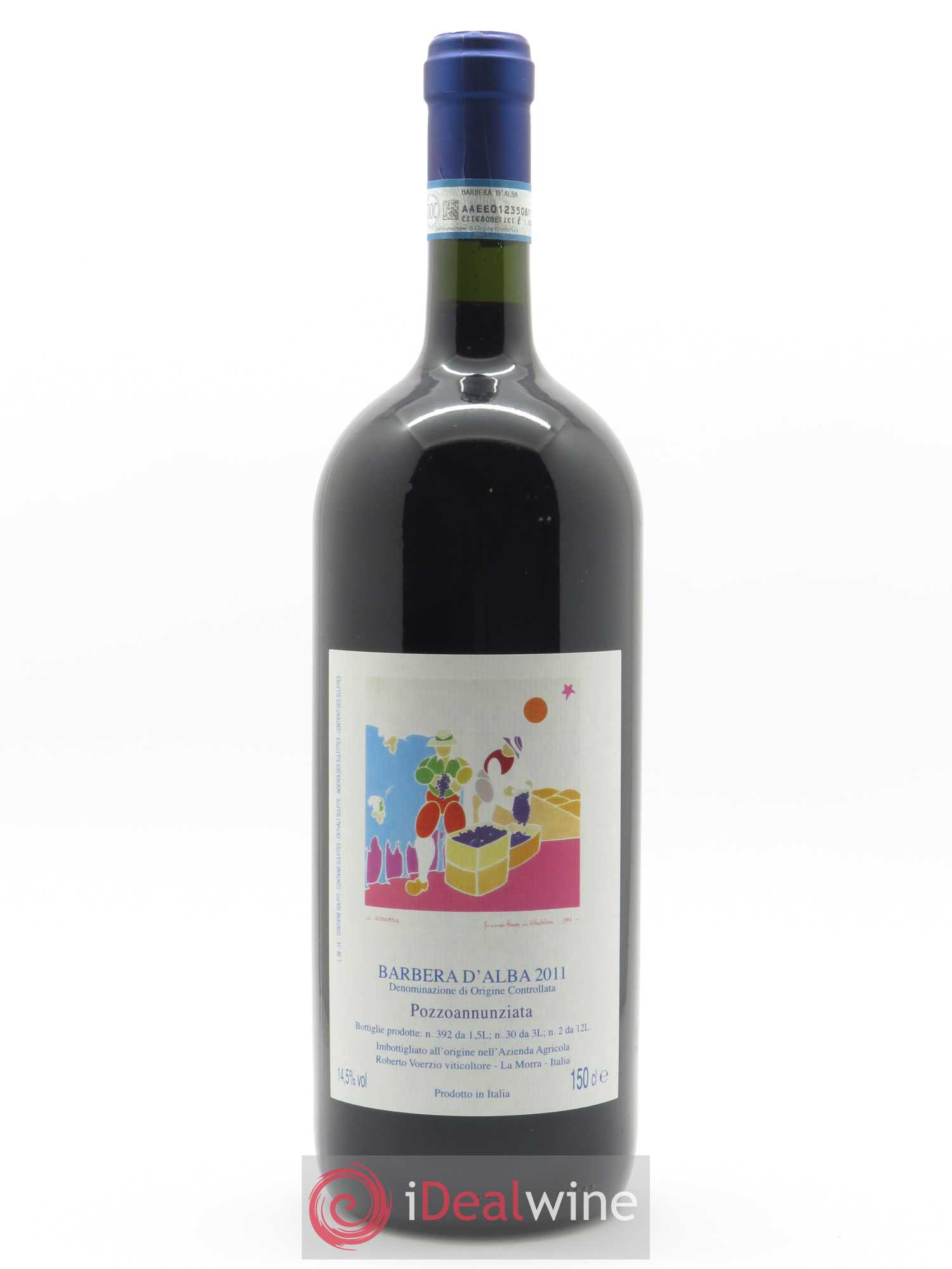 Barbera d'Alba DOC Roberto Voerzio Riserva Pozzo dell'Annunziata 2011 - Lot de 1 magnum - 0