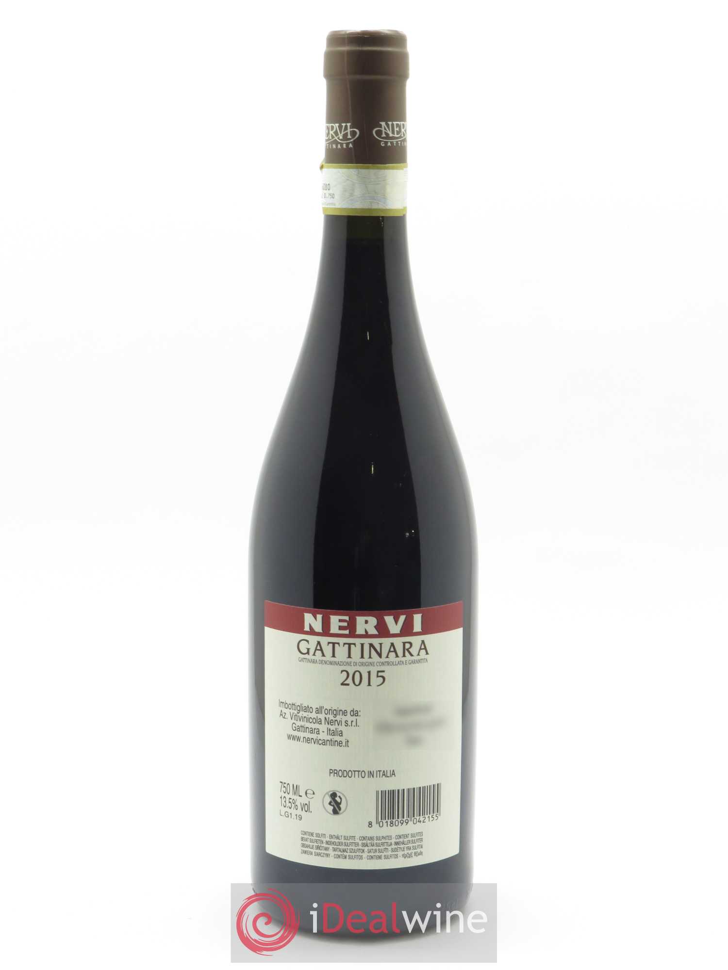 Gattinara DOCG Nervi Conterno 2015 - Lot de 1 bouteille - 1