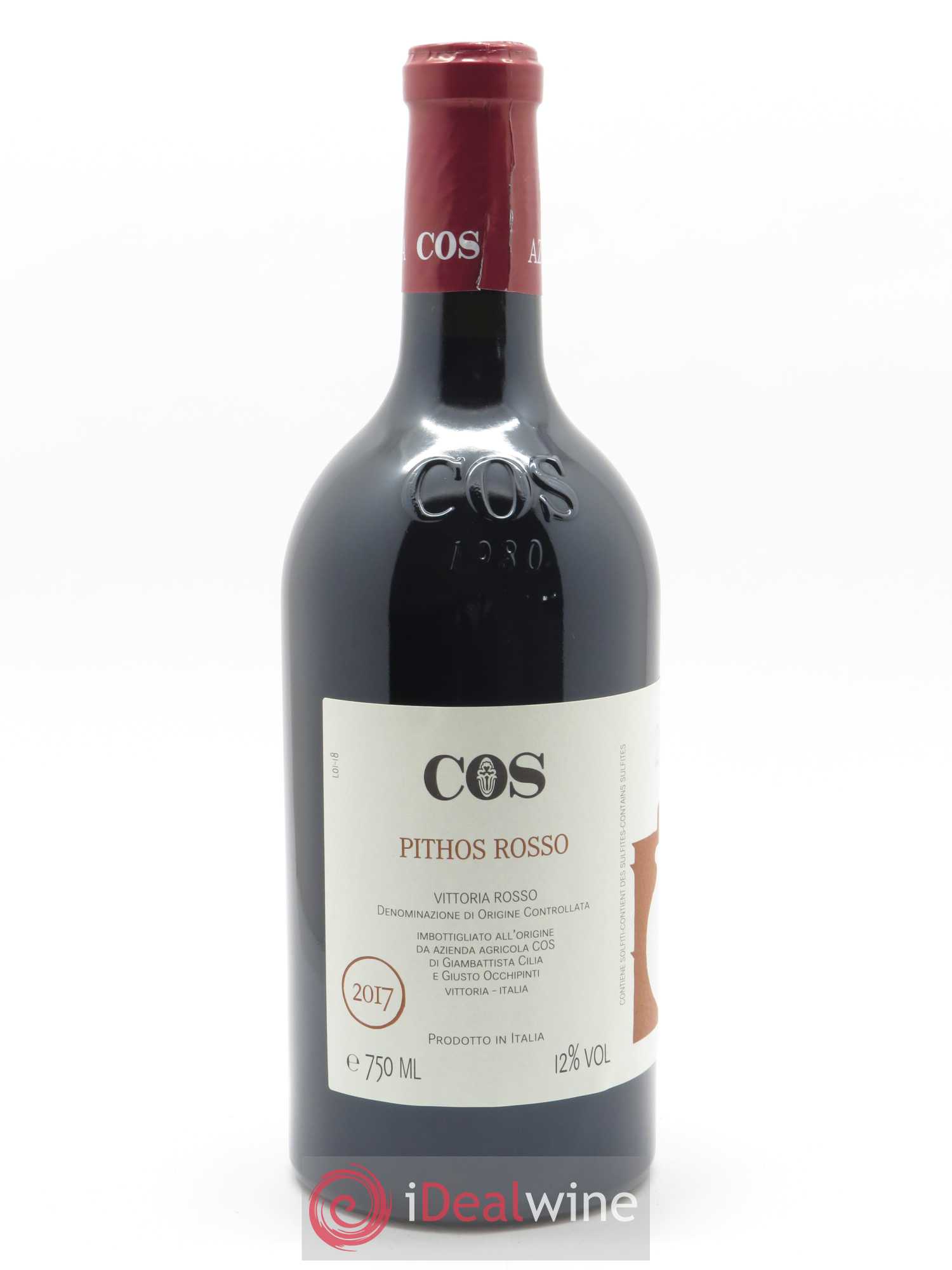 Vittoria Rosso DOC Azienda Agricola Cos Pithos 2017 - Lot de 1 bouteille - 1