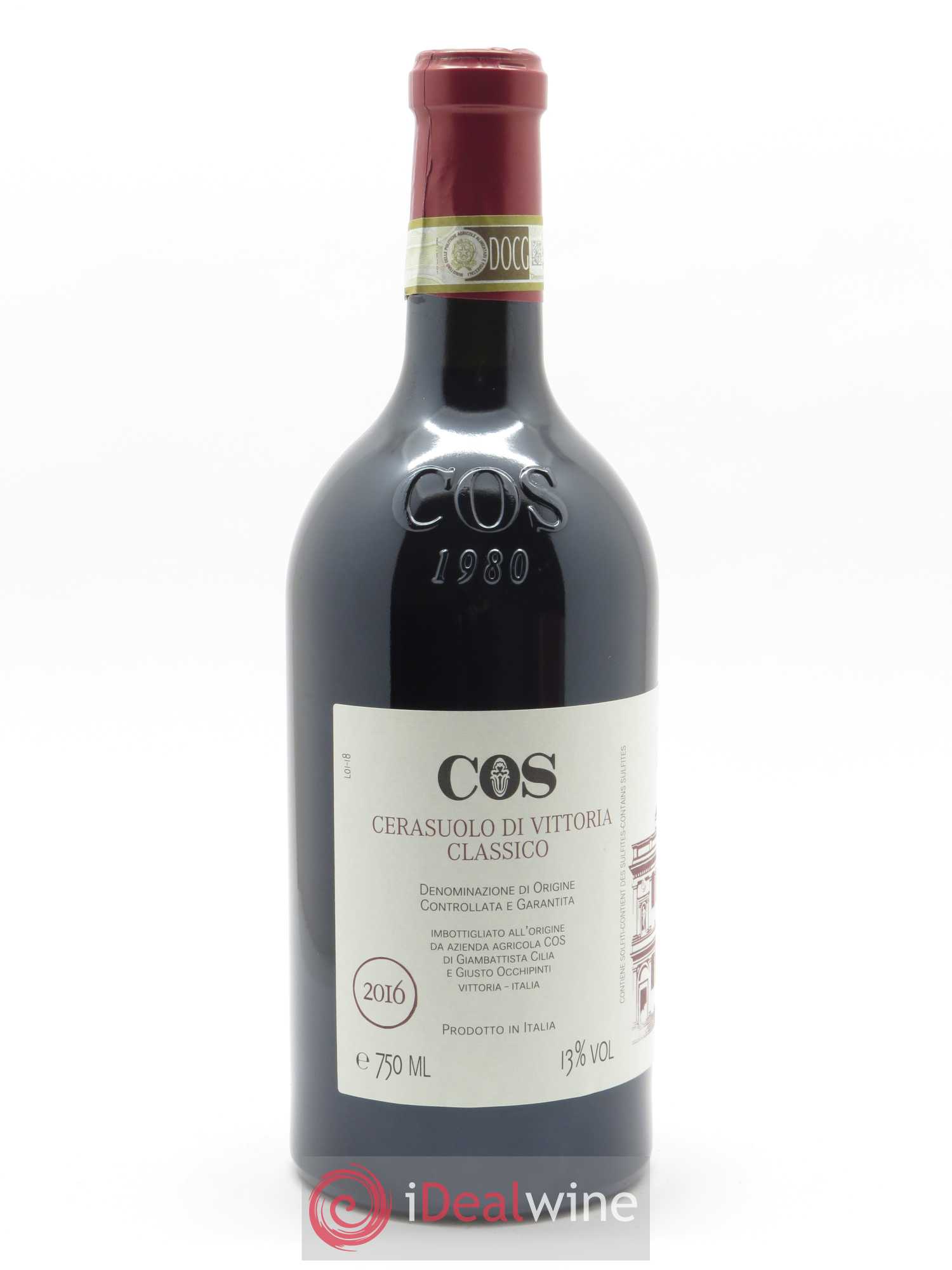 Cerasuolo di Vittoria Classico DOCG Azienda Agricola Cos 2016 - Lot of 1 bottle - 1