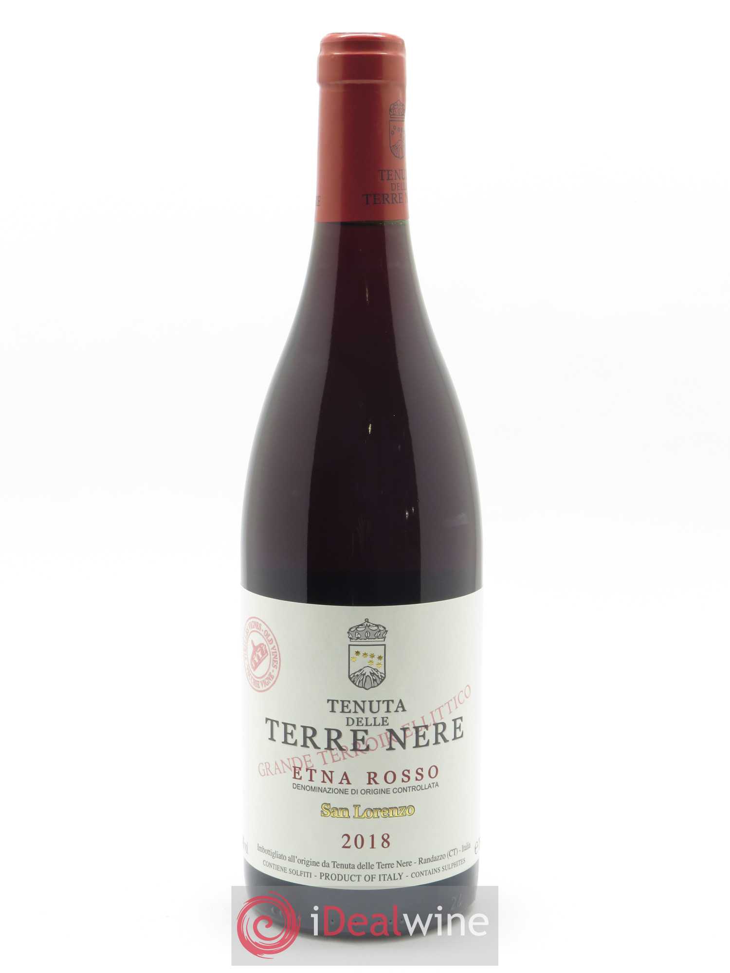 Etna Rosso DOC Tenuta delle Terre Nere San Lorenzo 2018 - Lot de 1 bouteille - 0