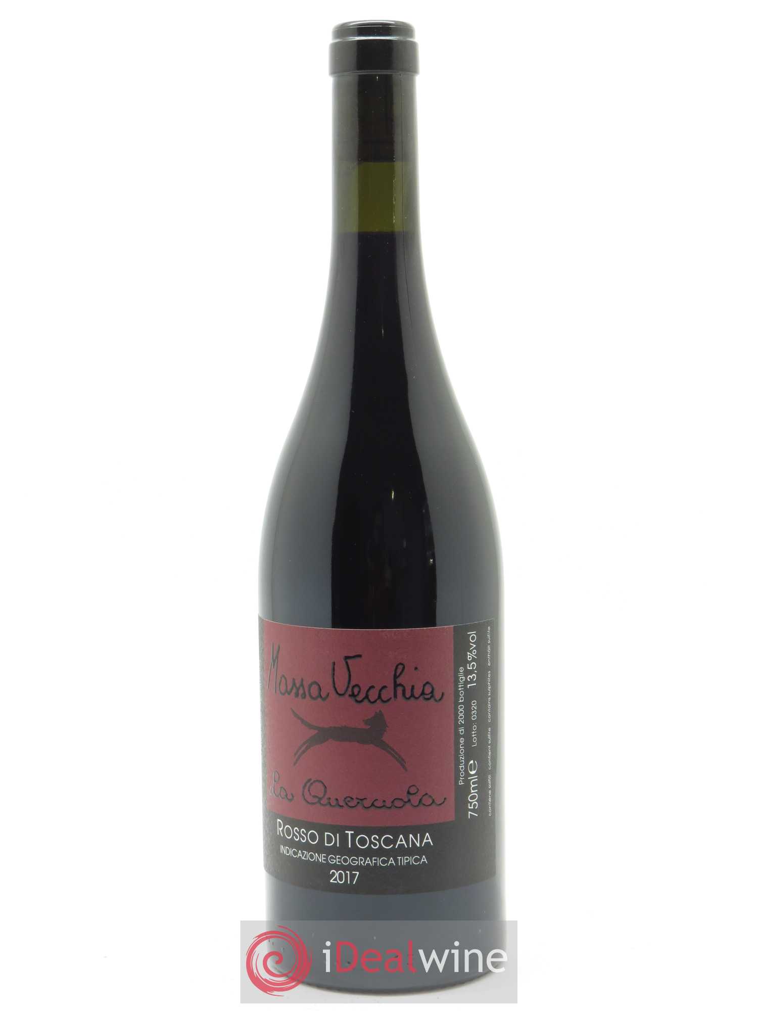 Toscana IGT Massa Vecchia La Querciola 2017 - Lot de 1 bouteille - 2
