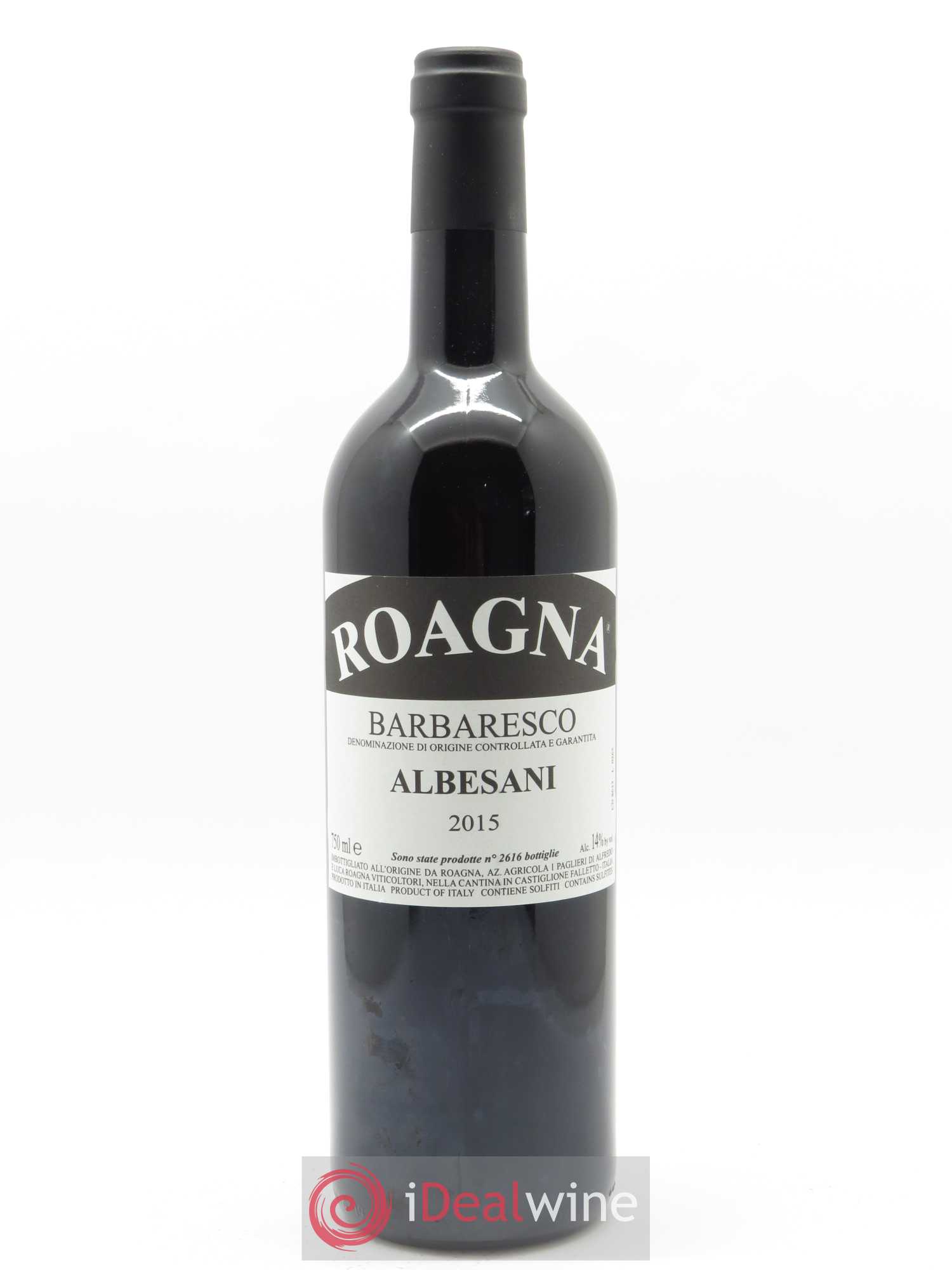 Barbaresco DOCG Albesani Roagna 2015 - Lot de 1 bouteille - 0