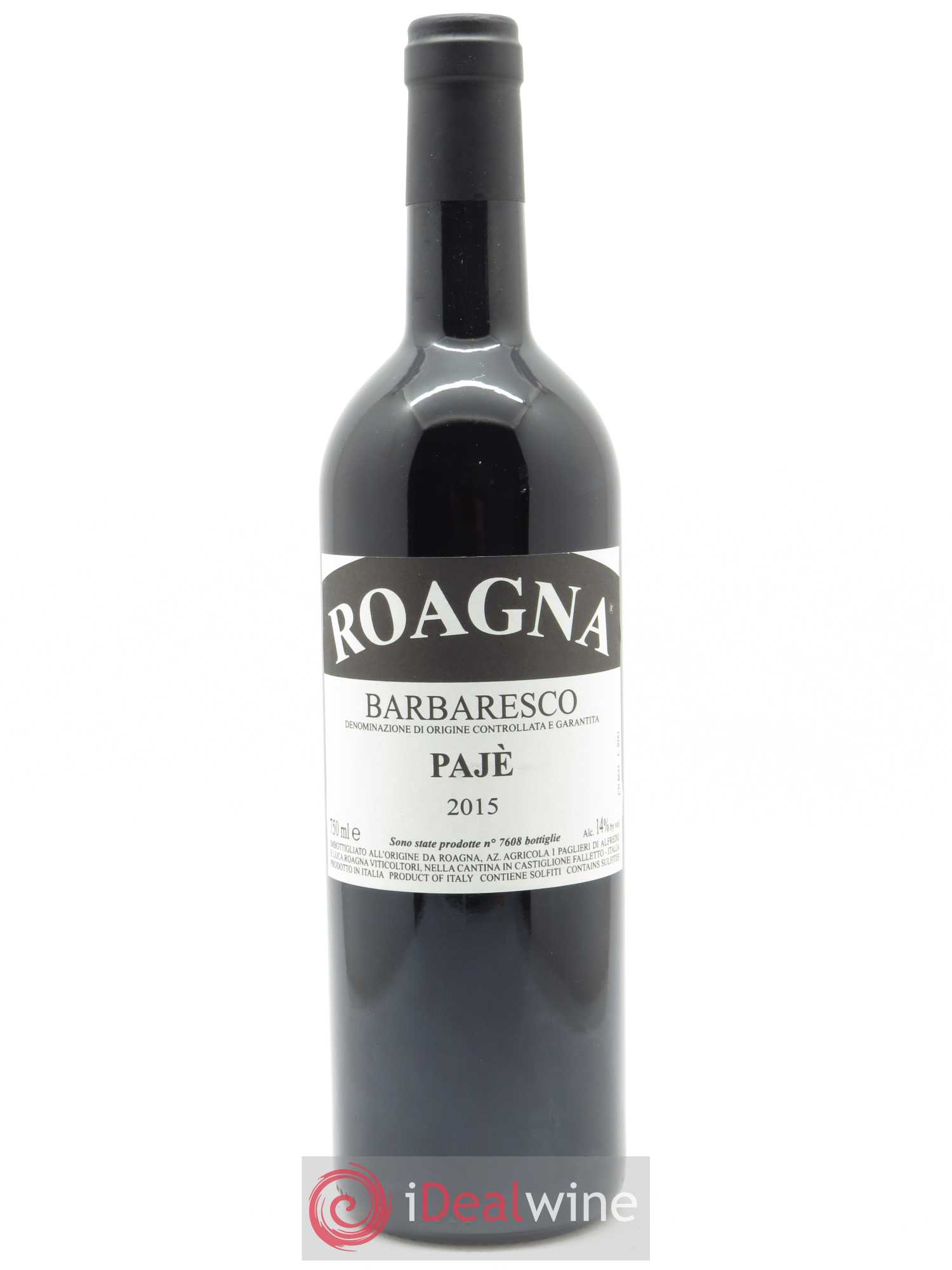 Barbaresco DOCG Pajè Roagna 2015 - Lot de 1 bouteille - 0