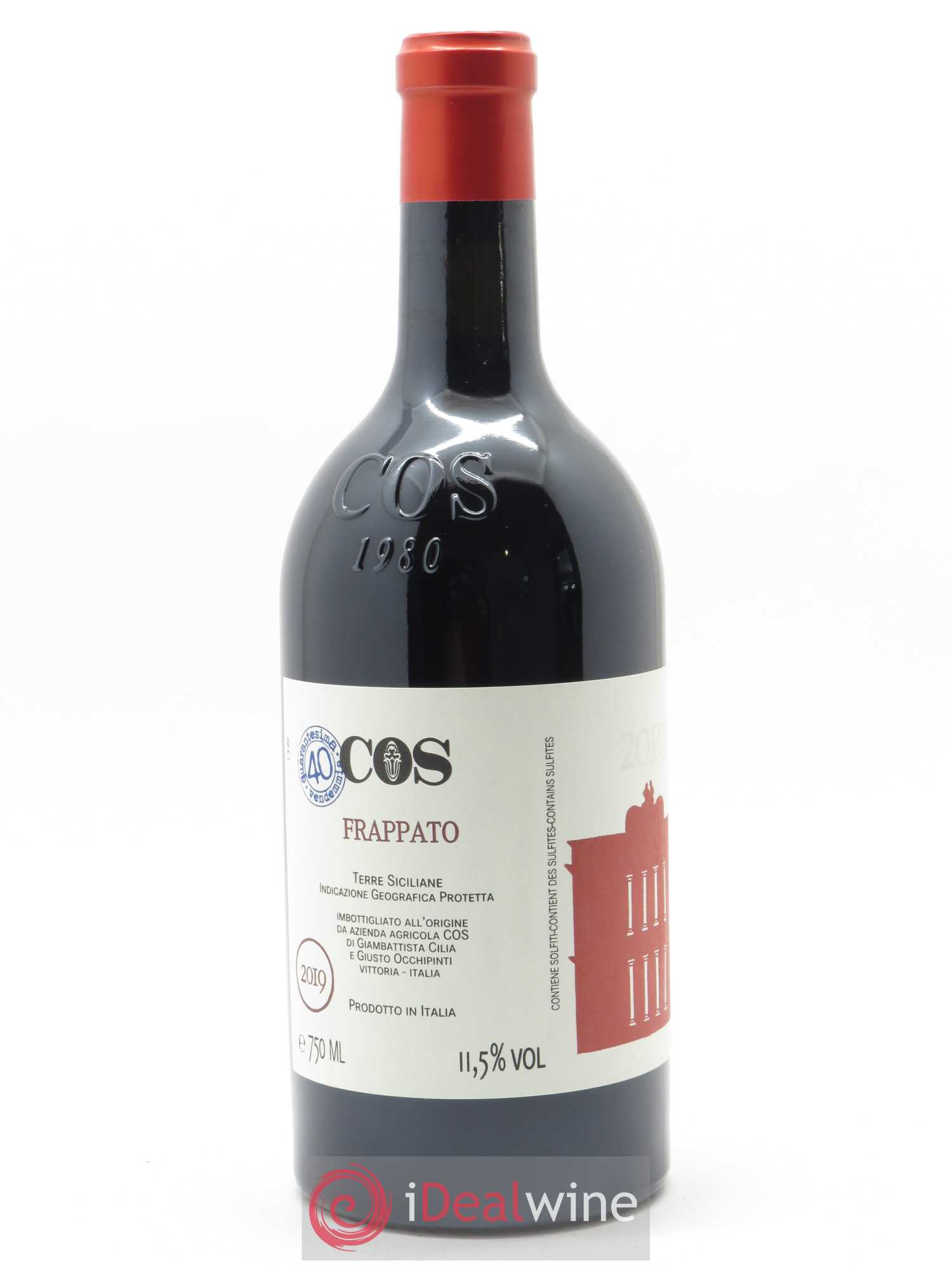 Terre Siciliane IGT Frappato Azienda Agricola Cos 2019 - Lot de 1 bouteille - 0
