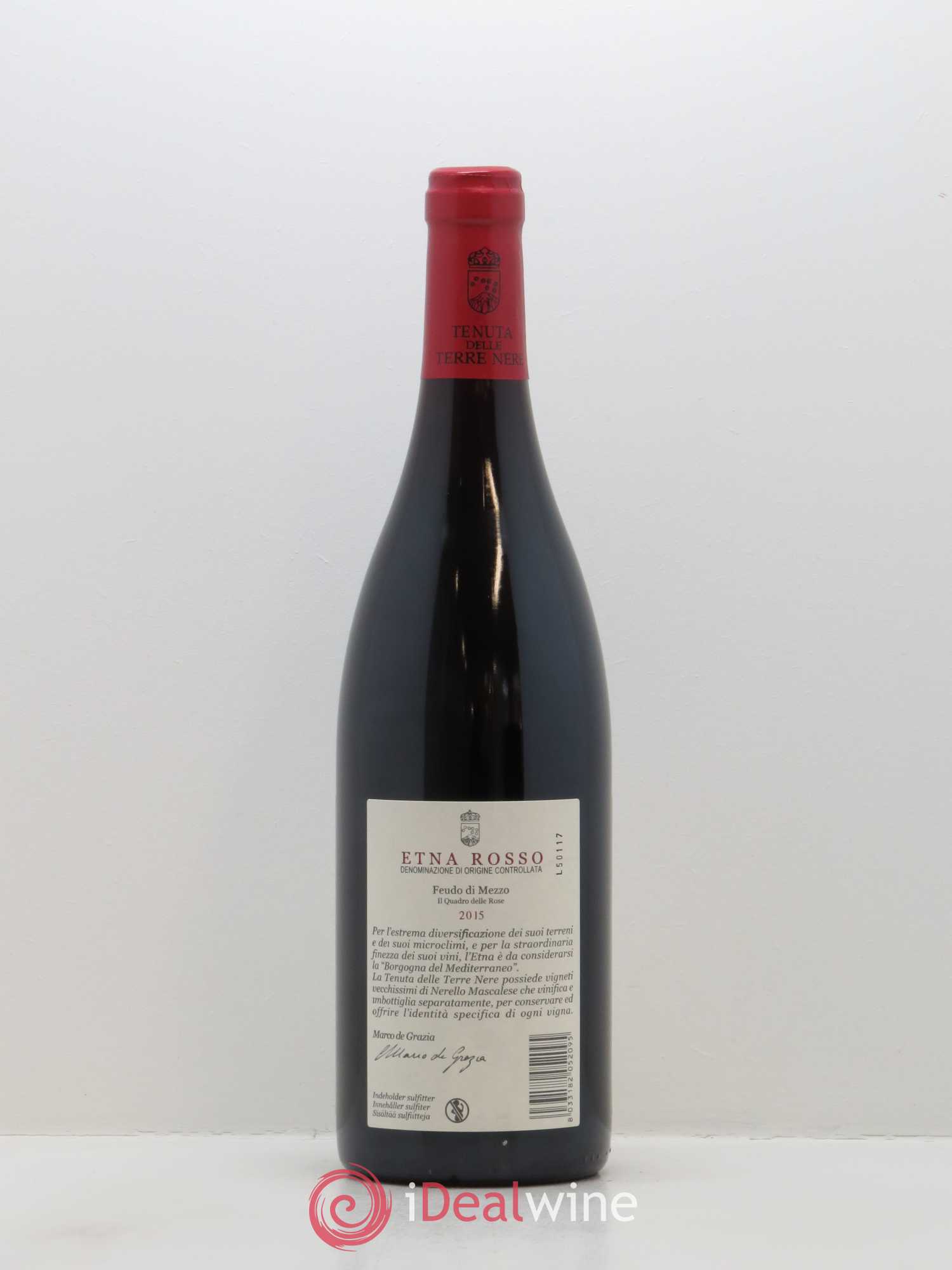 Etna Rosso DOC Tenuta delle Terre Nere Feudo di Mezzo 2015 - Lot de 1 bouteille - 1