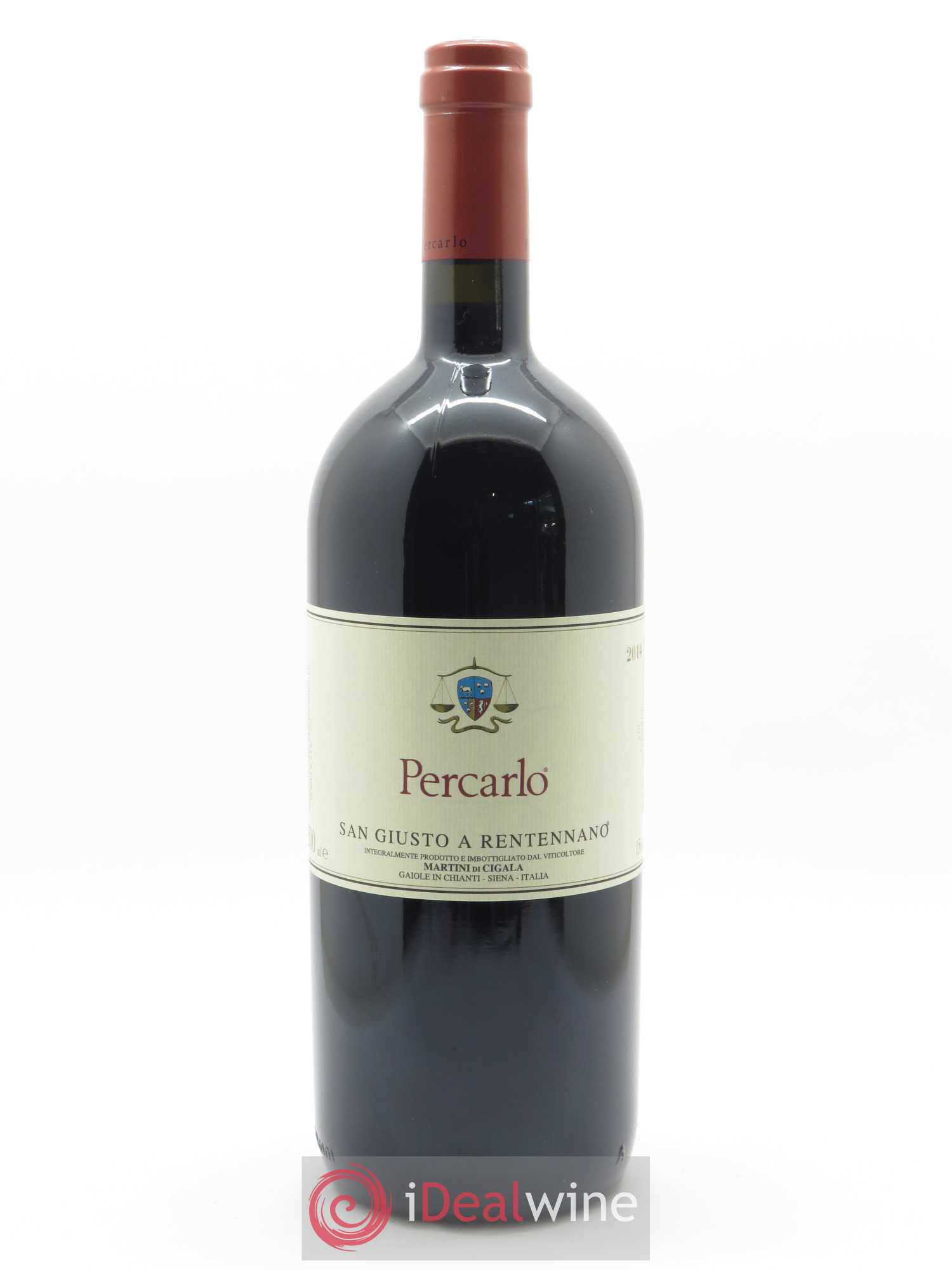 Toscana IGT San Giusto a Rentennano Percarlo Famille Martini di Cigala 2014 - Lot de 1 magnum - 1