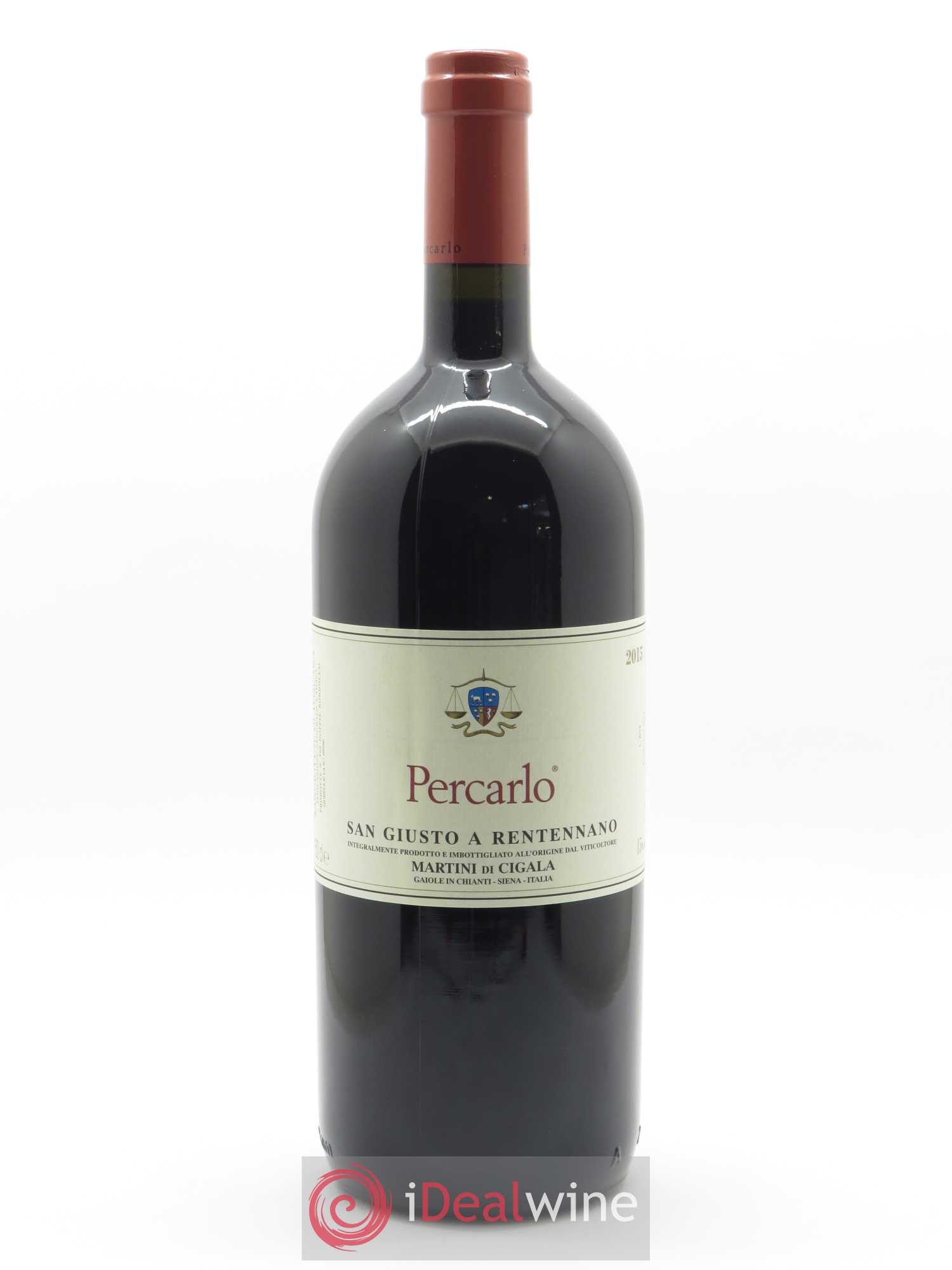 Toscana IGT San Giusto a Rentennano Percarlo Famille Martini di Cigala 2015 - Lot de 1 magnum - 1