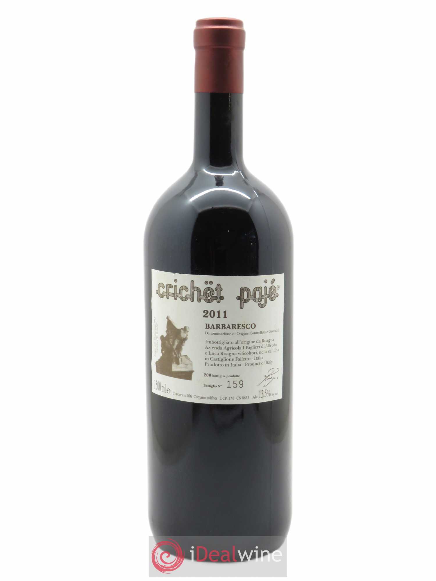 Barbaresco DOCG Crichet Pajé Roagna 2011 - Lot de 1 magnum - 0