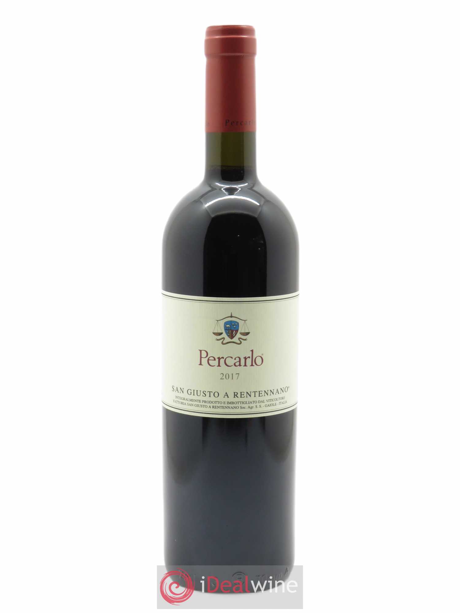 Toscana IGT San Giusto a Rentennano Percarlo Famille Martini di Cigala 2017 - Lot de 1 bouteille - 0