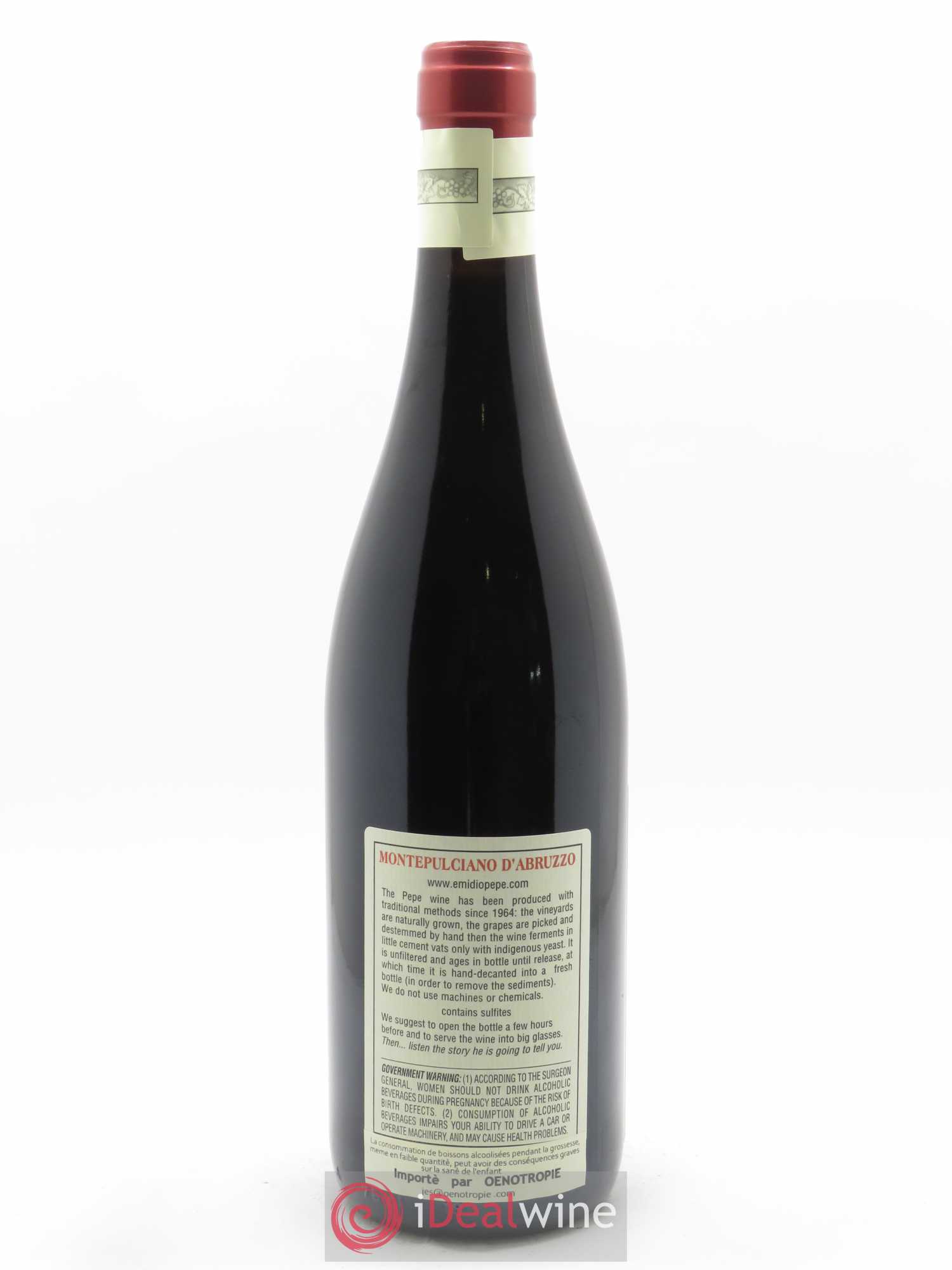 Montepulciano d'Abruzzo DOC Riserva Vecchie Viti Emidio Pepe 2017 - Lot de 1 bouteille - 1