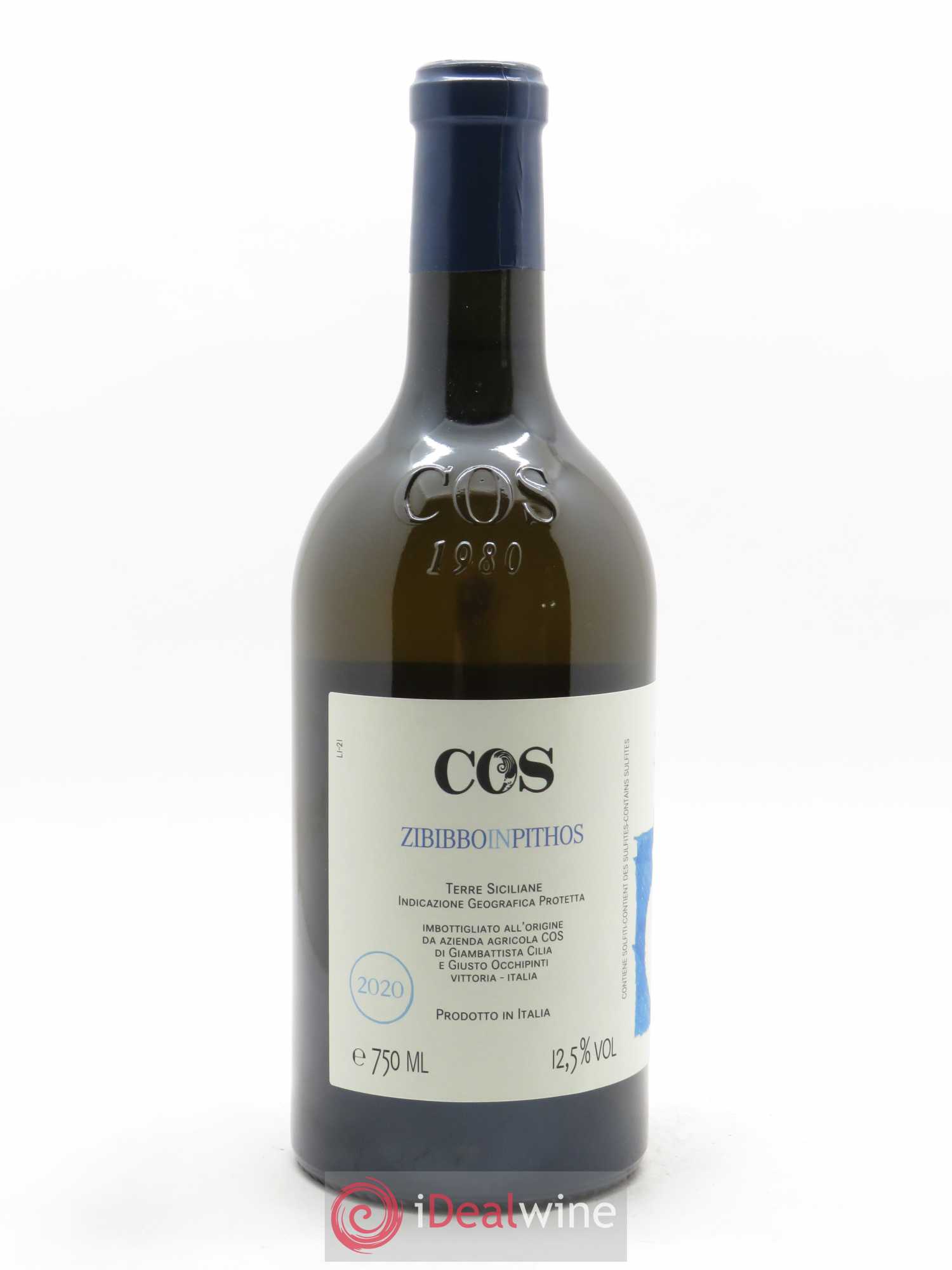 Terre Siciliane IGP Azienda Agricola Cos Zibibbo in Pithos 2020 - Lot de 1 bouteille - 1