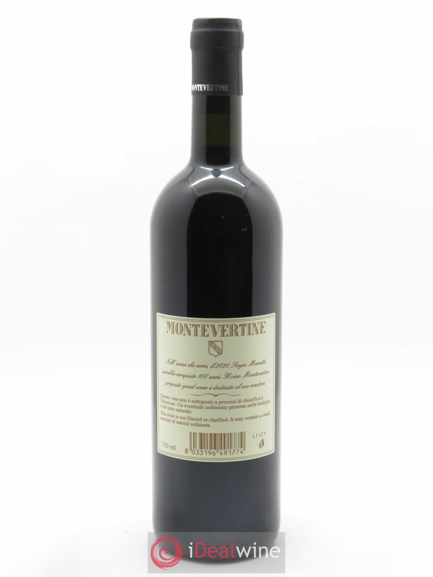 Toscana IGT Montevertine Famille Manetti 2018 - Lot de 1 bouteille - 1