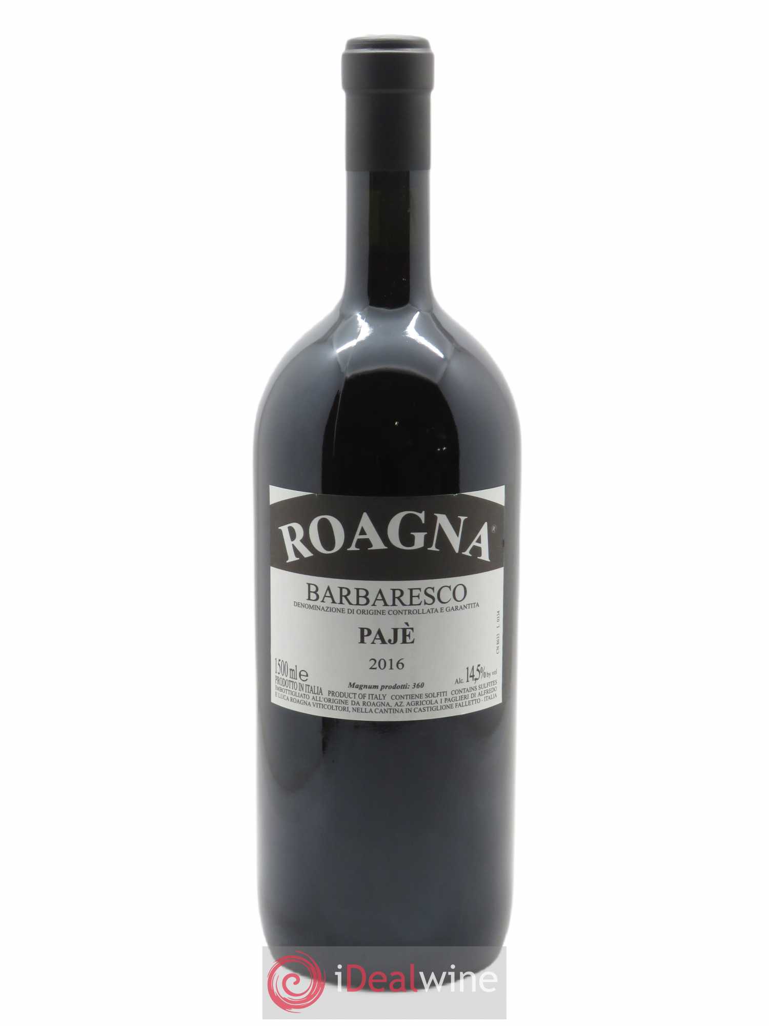 Barbaresco DOCG Pajè Roagna 2016 - Lot de 1 magnum - 0