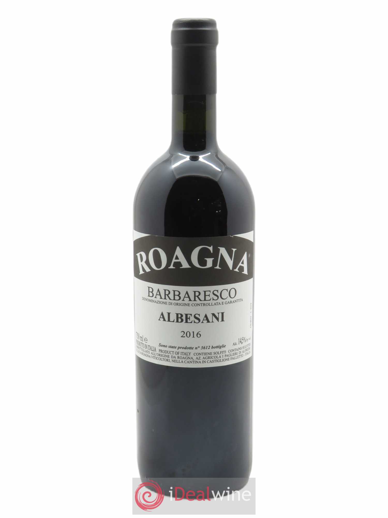 Barbaresco DOCG Albesani Roagna 2016 - Lot de 1 bouteille - 0