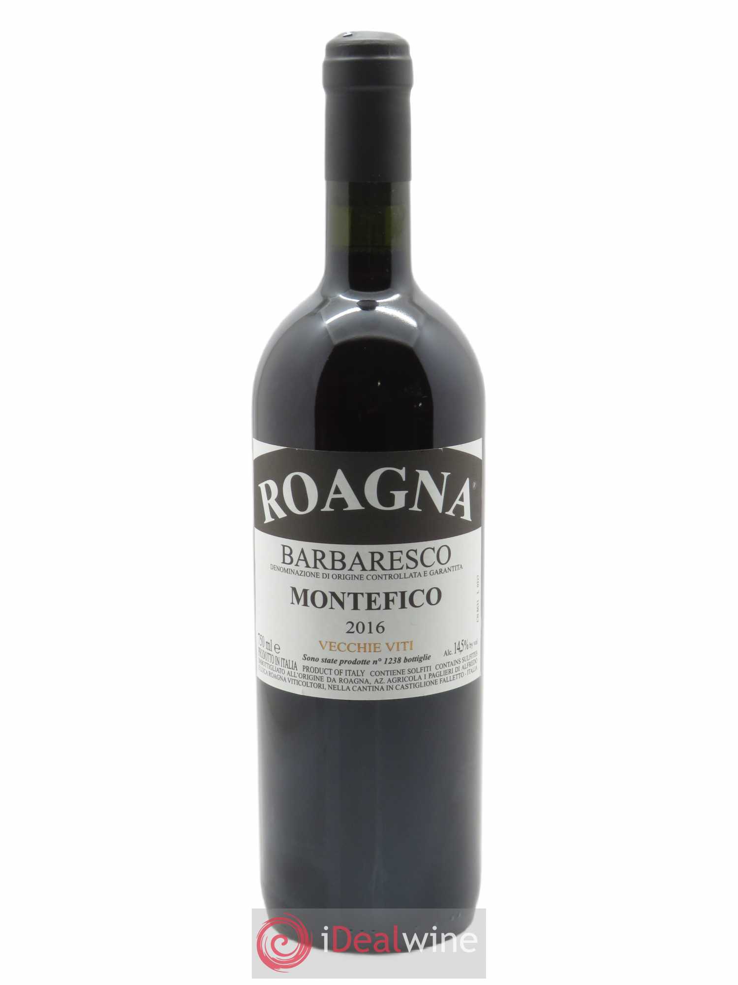 Barbaresco DOCG Montefico Vecchie Viti Roagna 2016 - Lotto di 1 bottiglia - 0