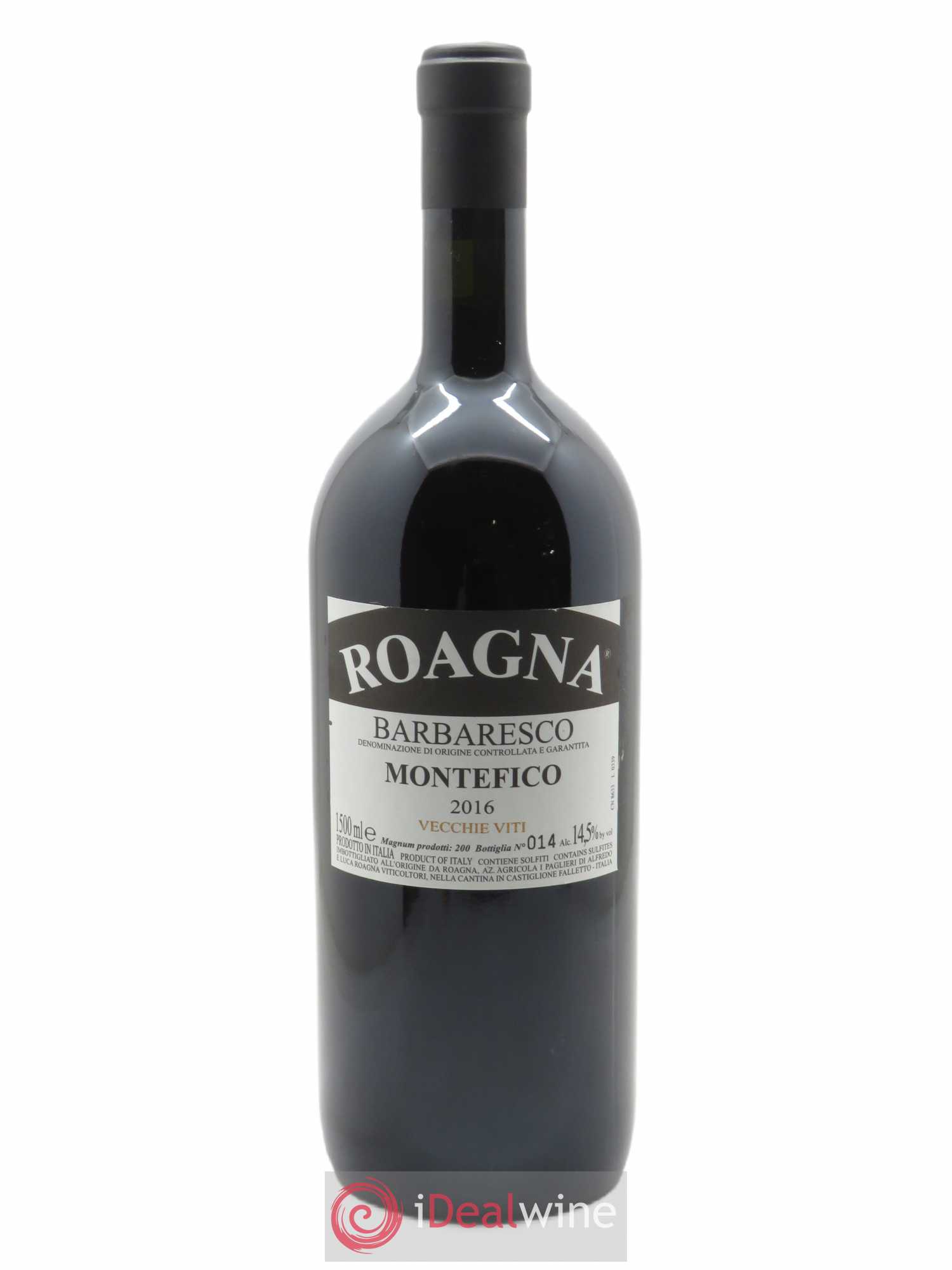 Barbaresco DOCG Montefico Vecchie Viti Roagna 2016 - Lot de 1 magnum - 0