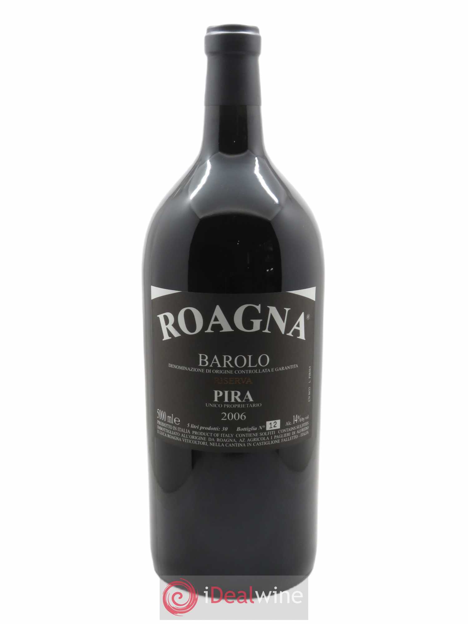 Barolo DOCG Pira Riserva Roagna 2006 - Lot de 1 jeroboam - 0