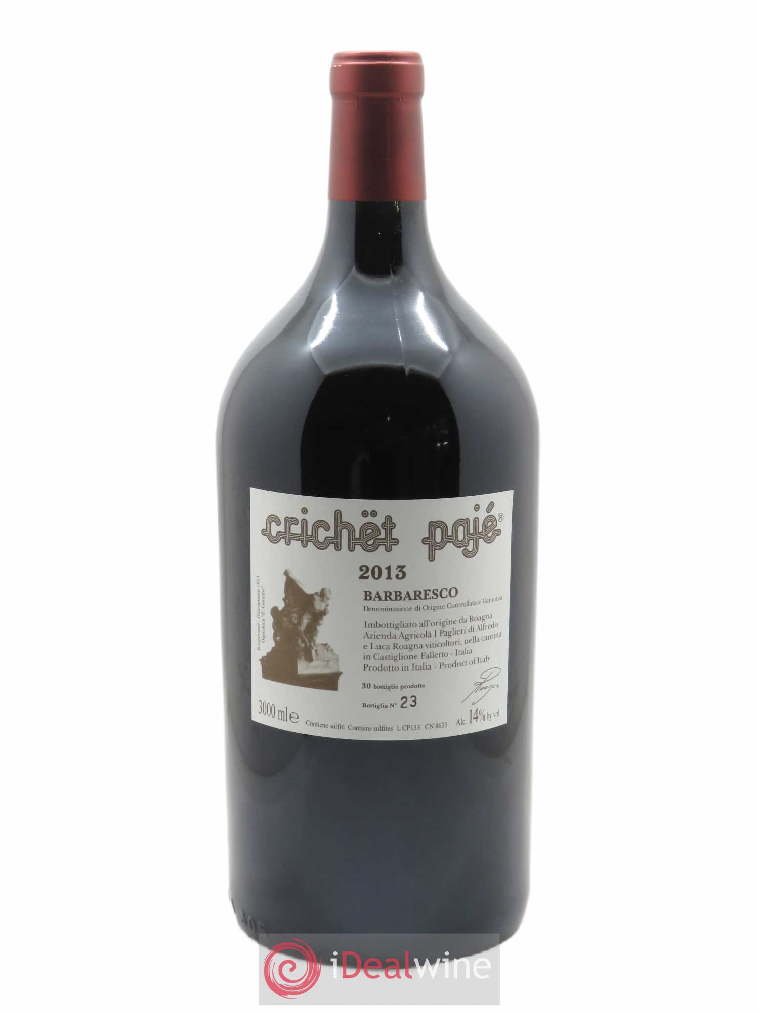 Barbaresco DOCG Crichet Pajé Roagna 2013 - Lot de 1 double magnum - 0