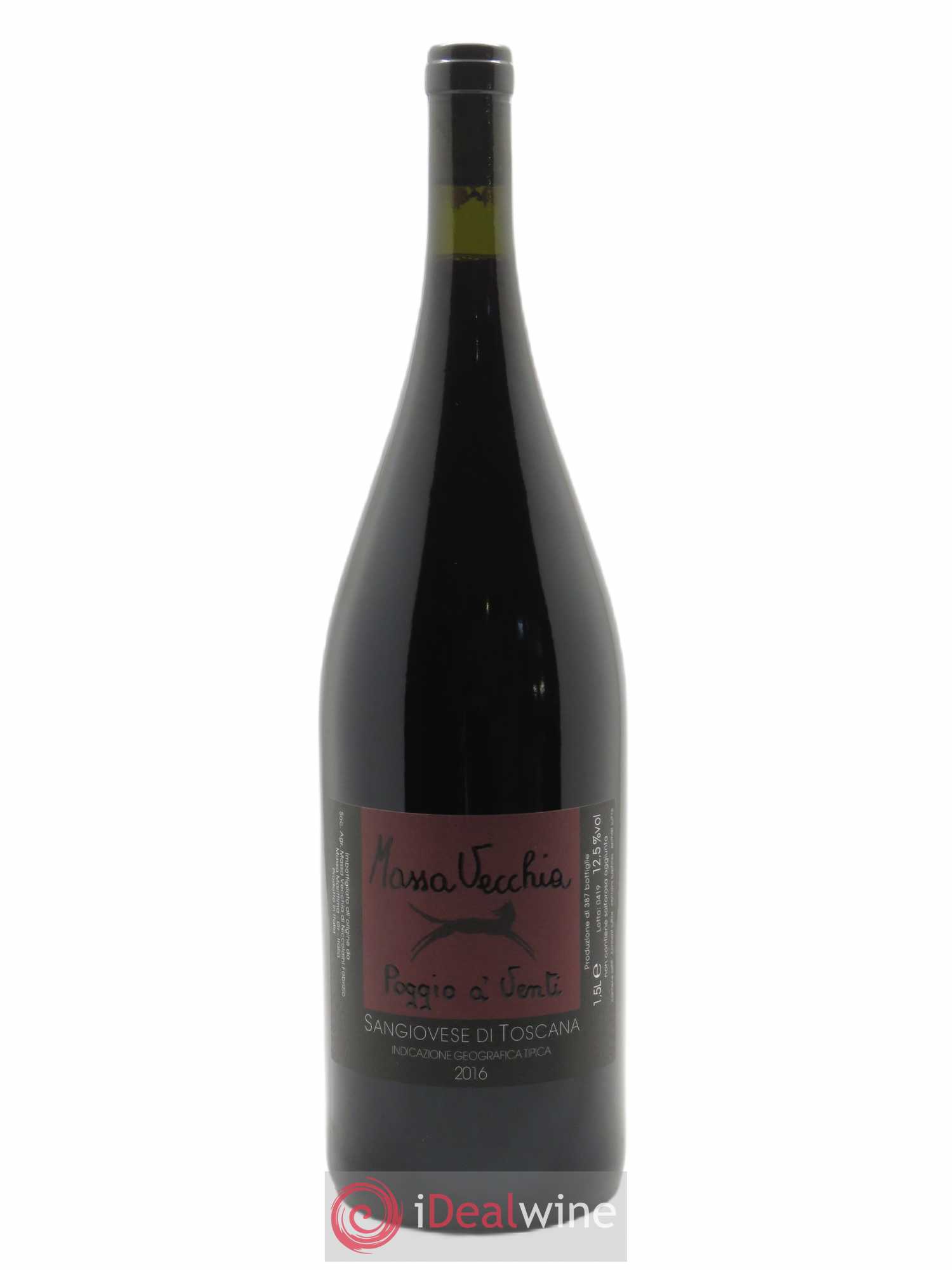 Toscana IGT Massa Vecchia Poggio a venti 2016 - Lot of 1 magnum - 0