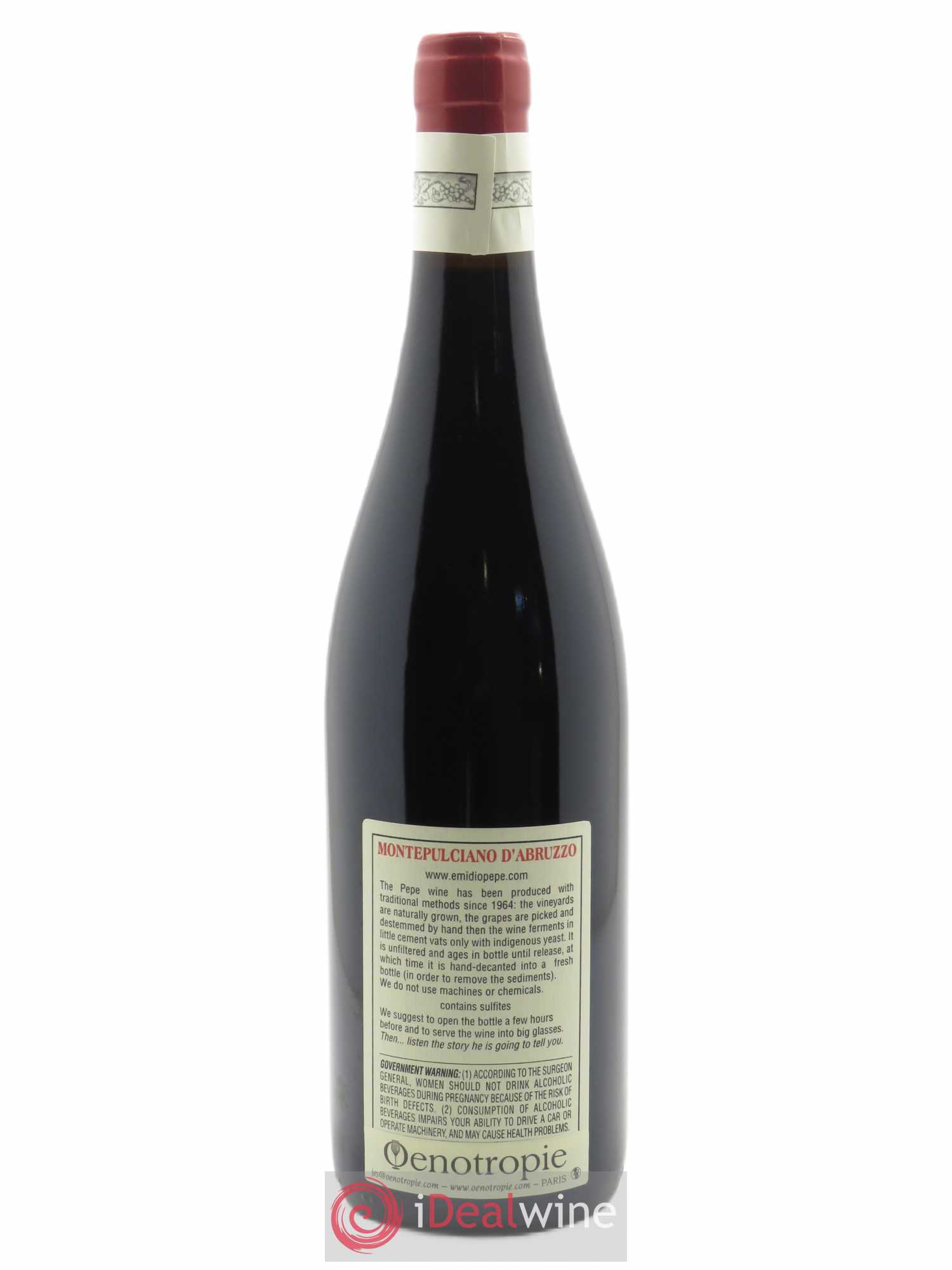 Montepulciano d'Abruzzo DOC Emidio Pepe 2003 - Lot of 1 bottle - 1