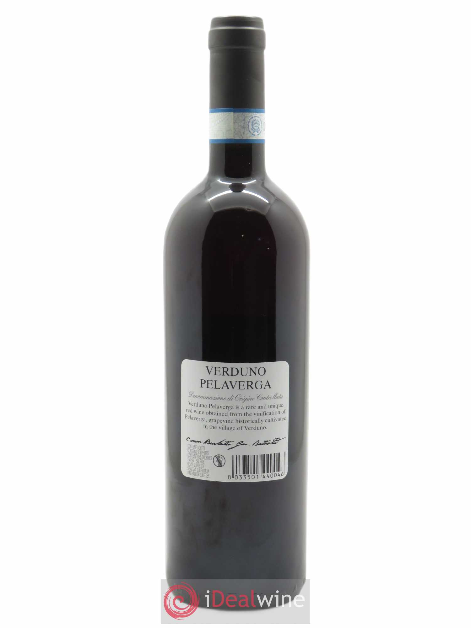 Verduno Pelaverga DOC Comm. Giovan Battista Burlotto 2020 - Lot de 1 bouteille - 1