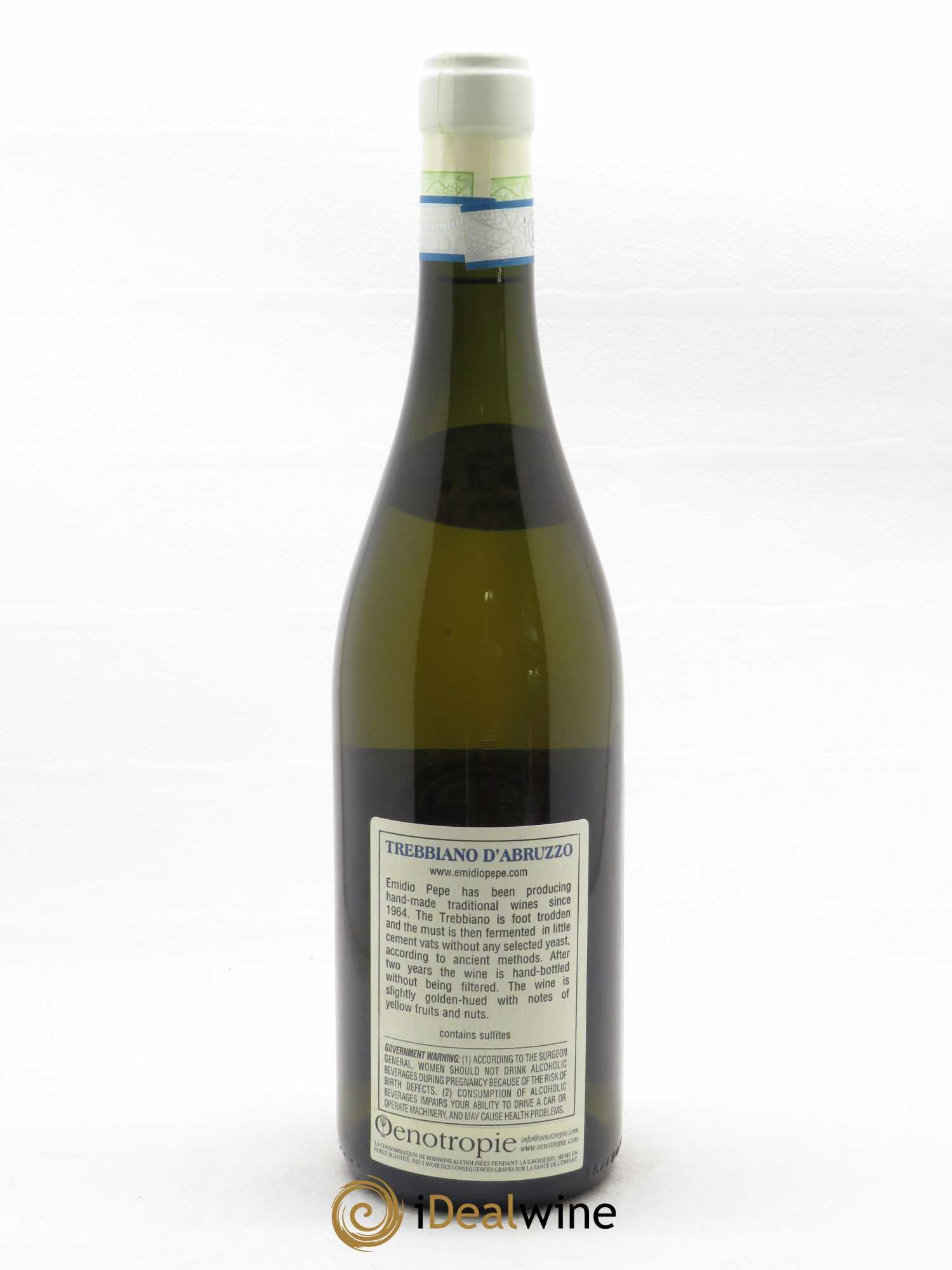 Trebbiano d'Abruzzo DOC Vecchie Viti Emidio Pepe 2018 - Lot de 1 bouteille - 1
