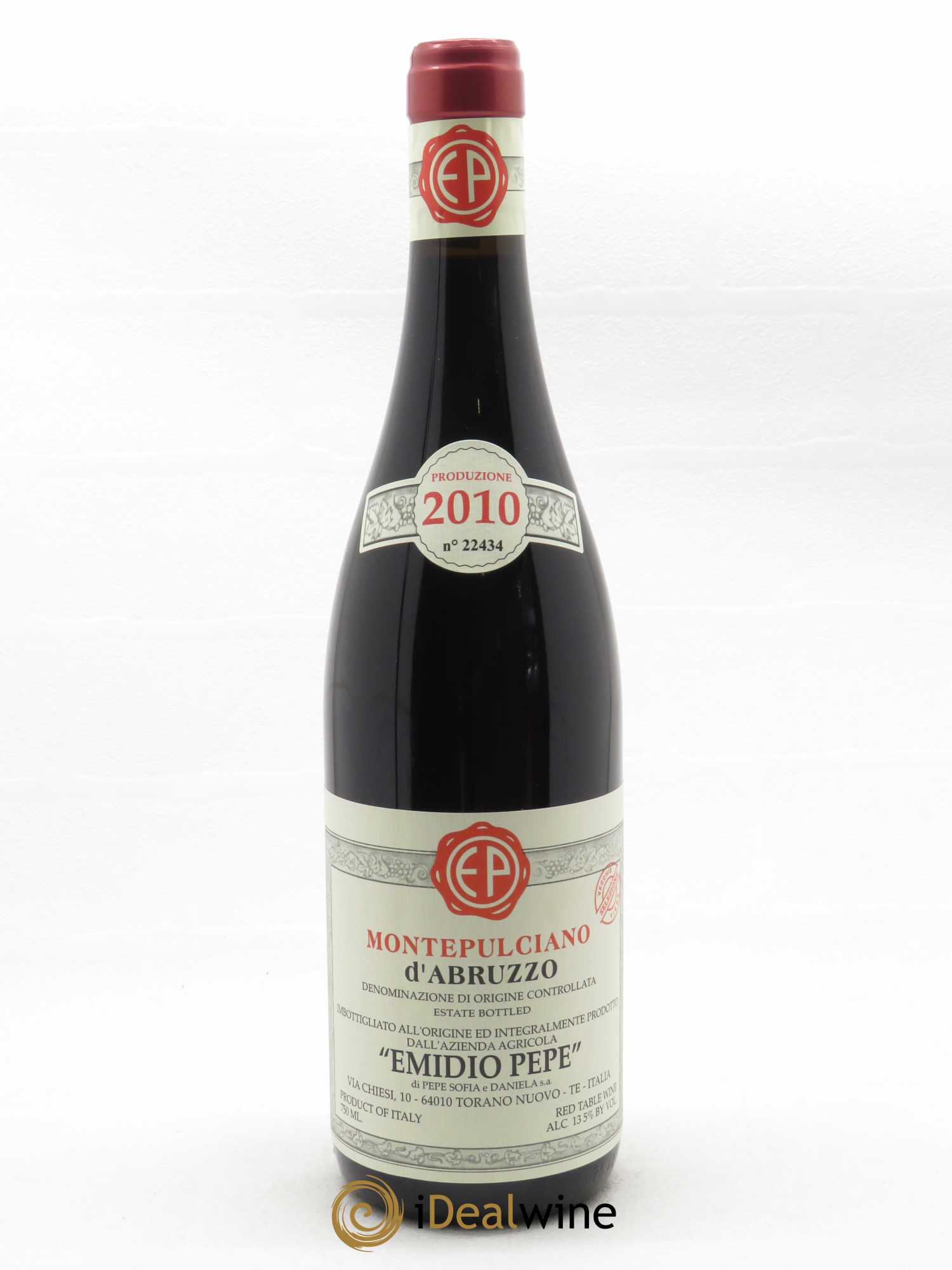 Montepulciano d'Abruzzo DOC Riserva Vecchie Viti Emidio Pepe 2010 - Lot of 1 bottle - 0