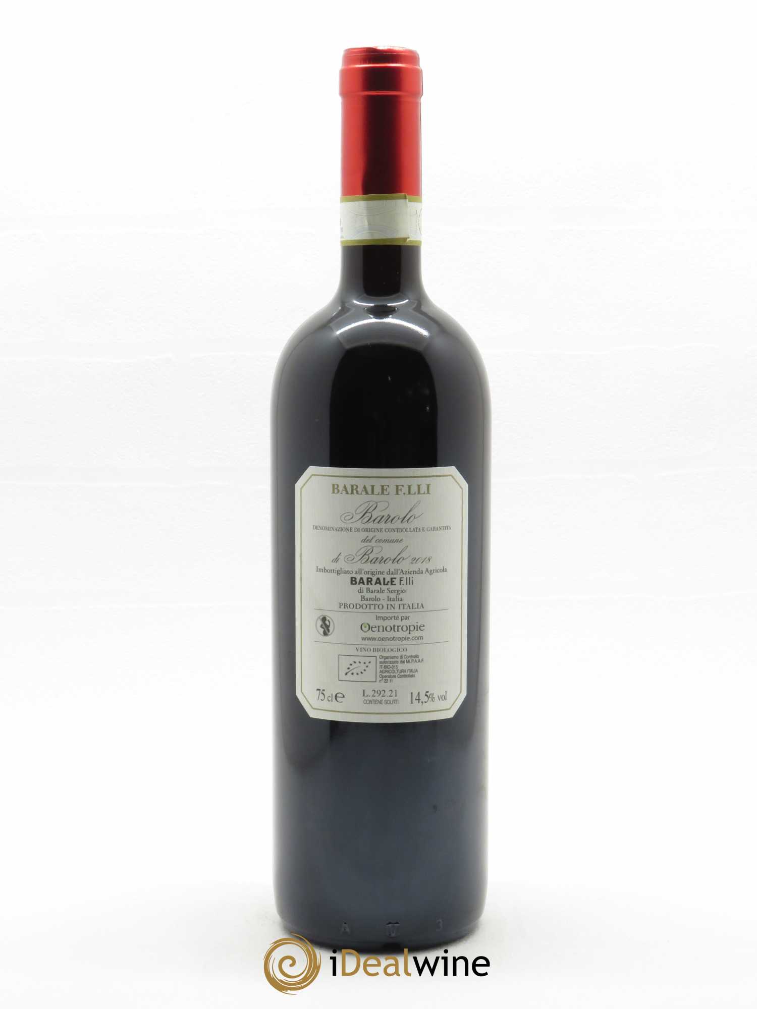 Barolo DOCG Barale Fratelli Del Comune di Barolo 2018 - Lot of 1 bottle - 1