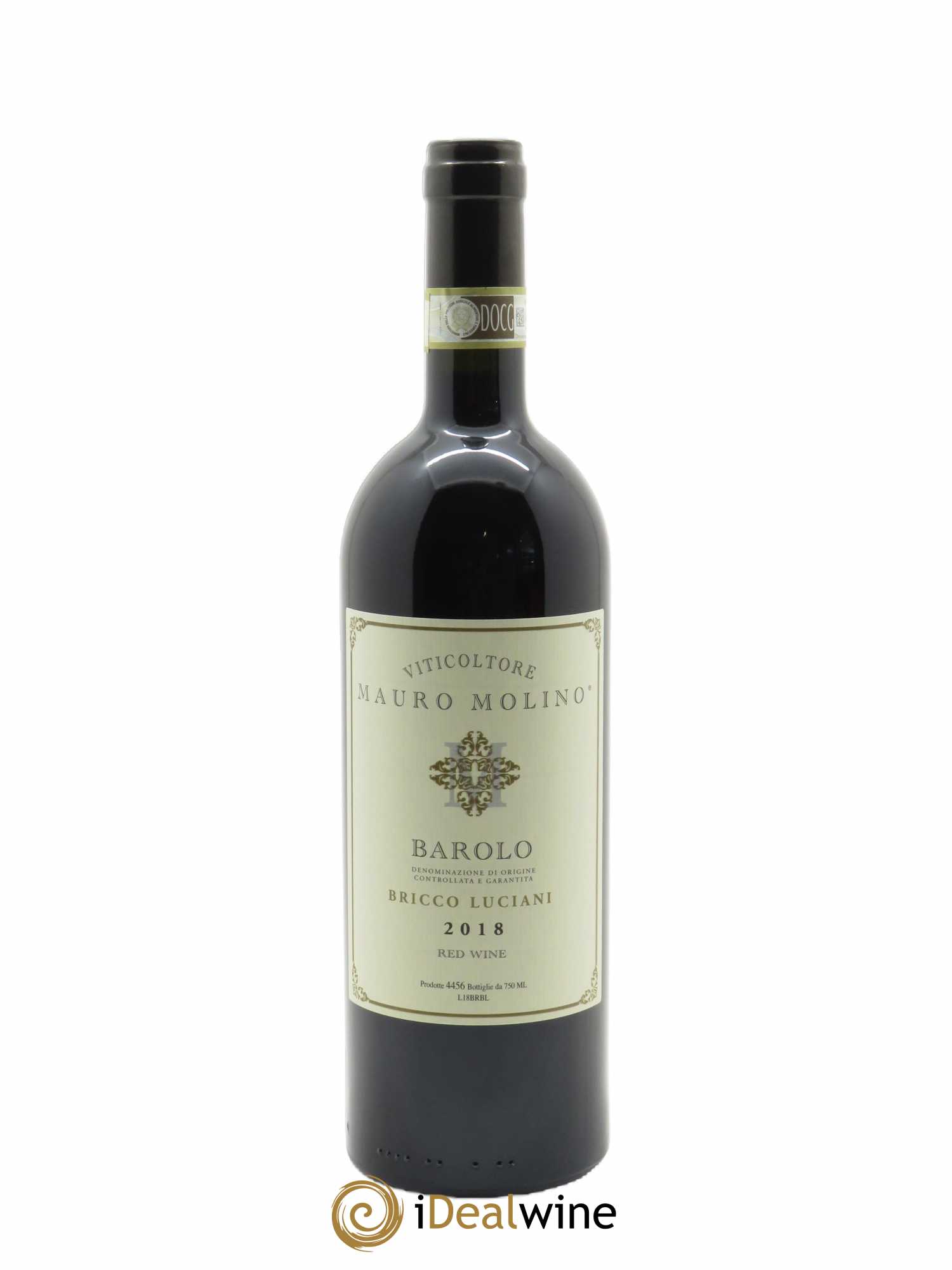 Barolo DOCG Mauro Molino Bricco Luciani 2018 - Lot of 1 bottle - 0