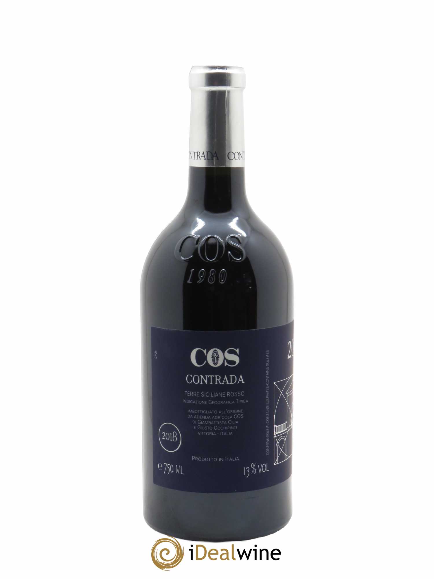 Terre Siciliane Rosso IGT Azienda Agricola Cos Contrada 2018 - Lot of 1 bottle - 2
