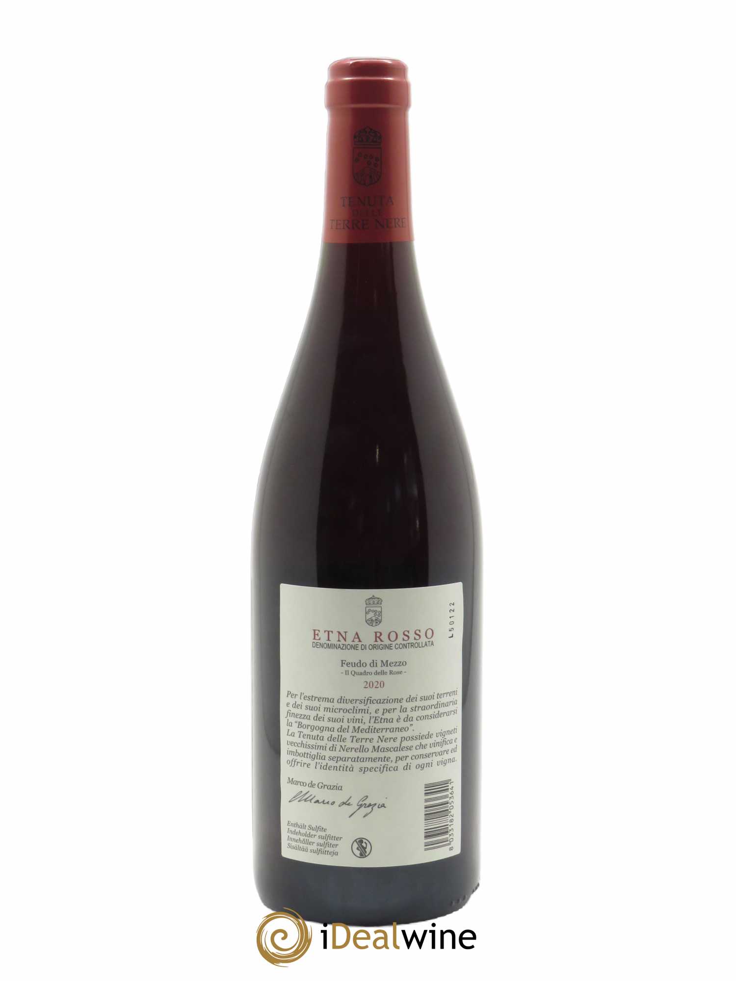 Etna Rosso DOC Tenuta delle Terre Nere Feudo di Mezzo  2020 - Lot of 1 bottle - 1