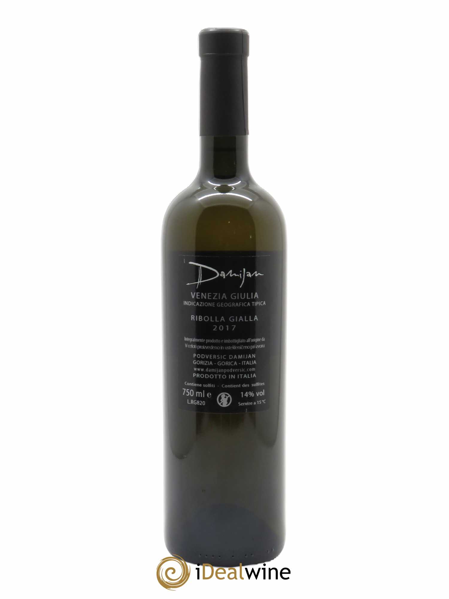 Venezia Giulia IGT Damijan Podversic Ribolla Gialla 2017 - Lot of 1 bottle - 1