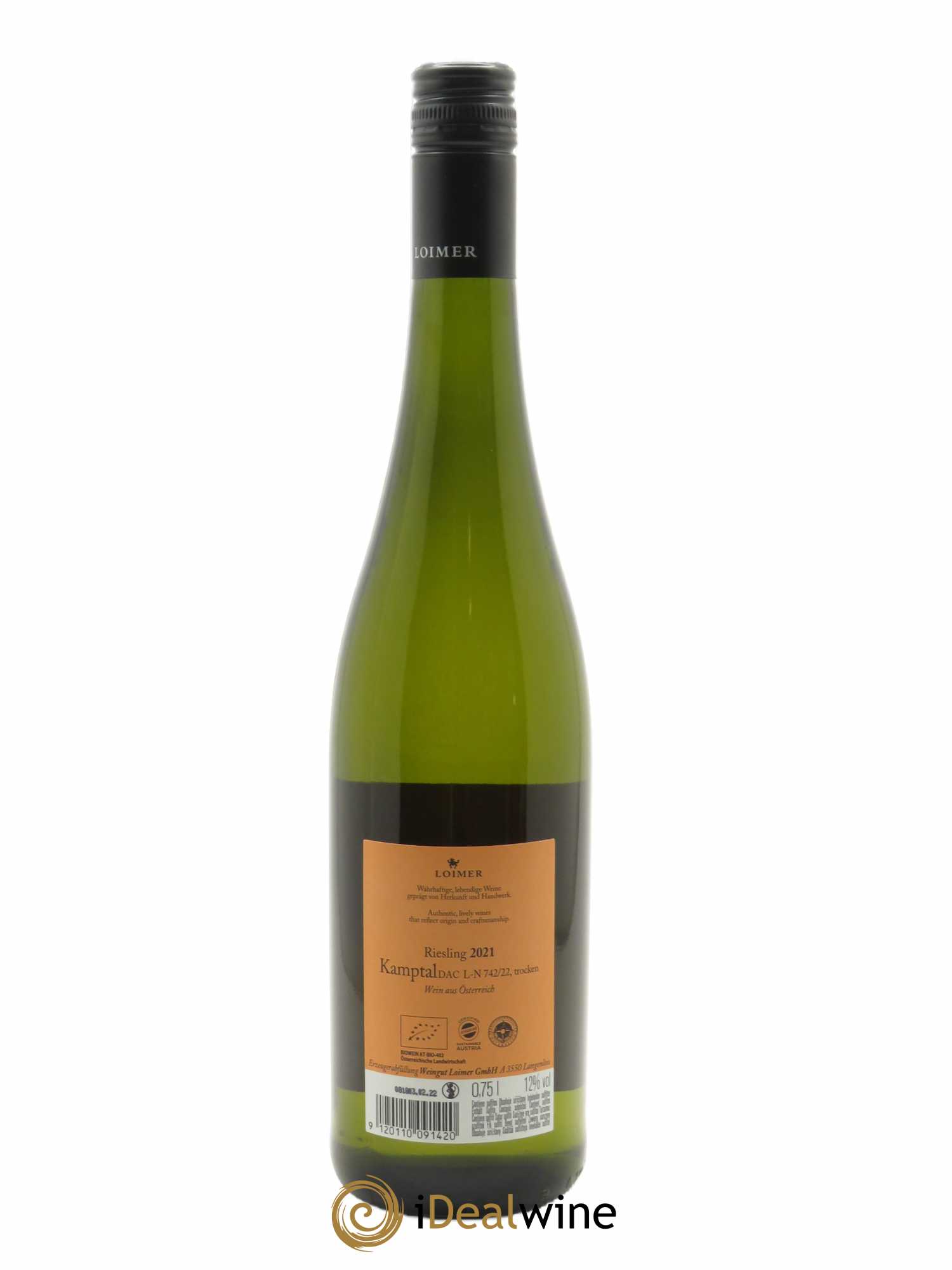 Riesling Loimer 2021 - Posten von 1 Flasche - 1