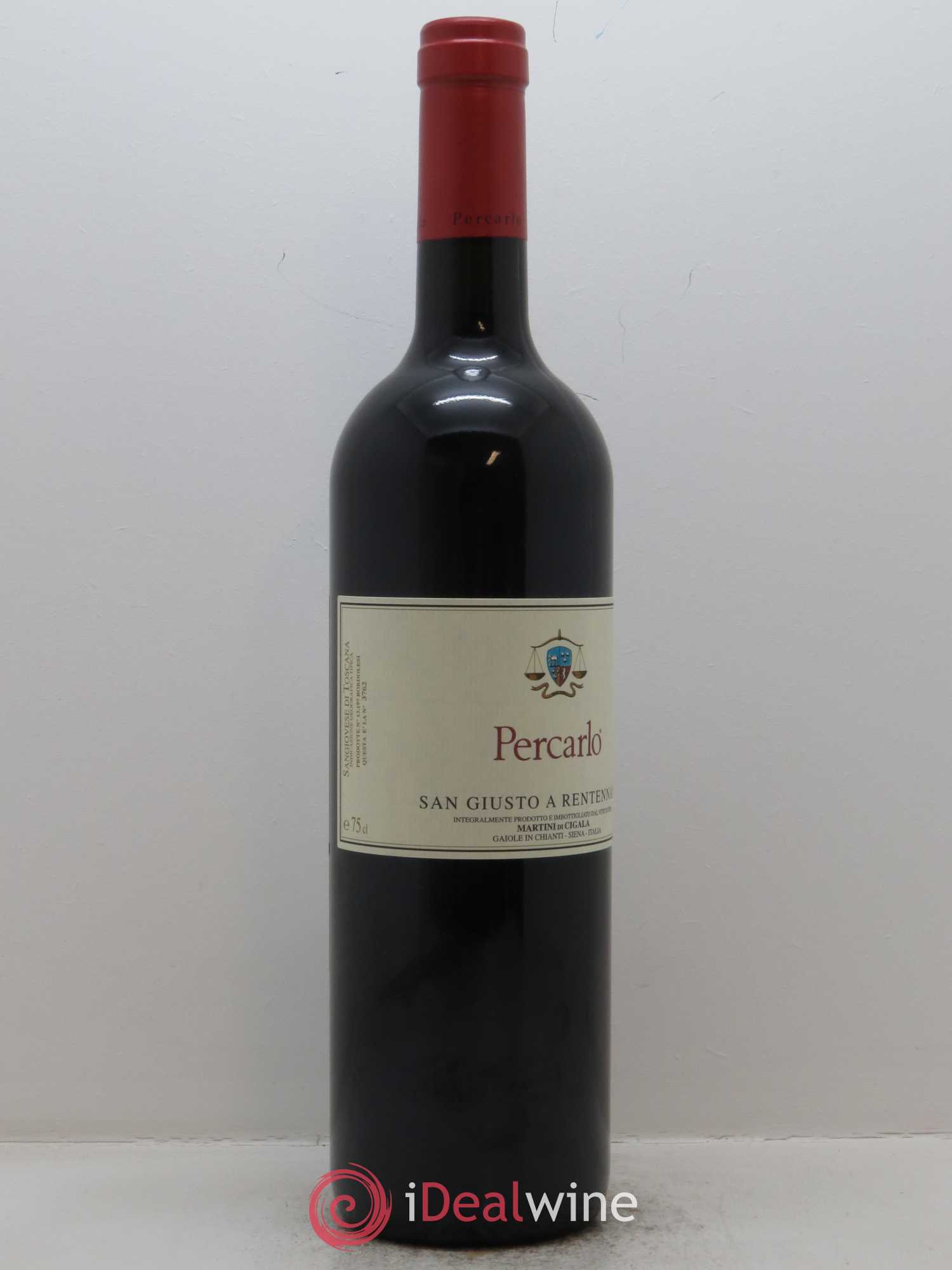 Toscana IGT San Giusto a Rentennano Percarlo Famille Martini di Cigala 2014 - Lot de 1 bouteille - 0