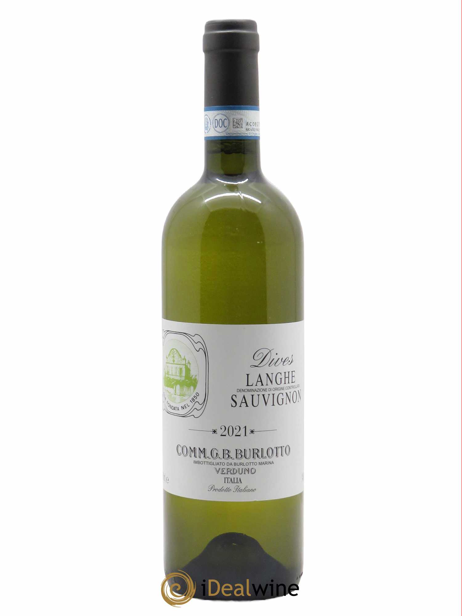 Langhe DOC Dives Sauvignon Comm. Giovan Battista Burlotto 2021 - Lot of 1 bottle - 0